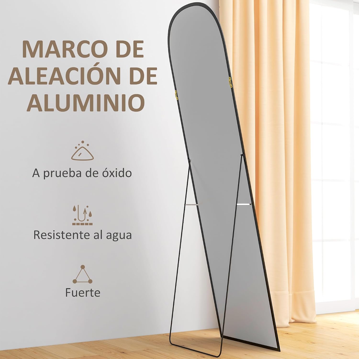 Thumbnail 4 de HOMCOM Espejo de pie 50x170 cm
