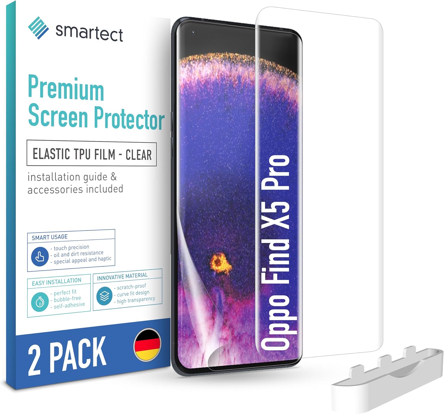 Detalle de smartect TPU Oppo Find X5 Pro 2p