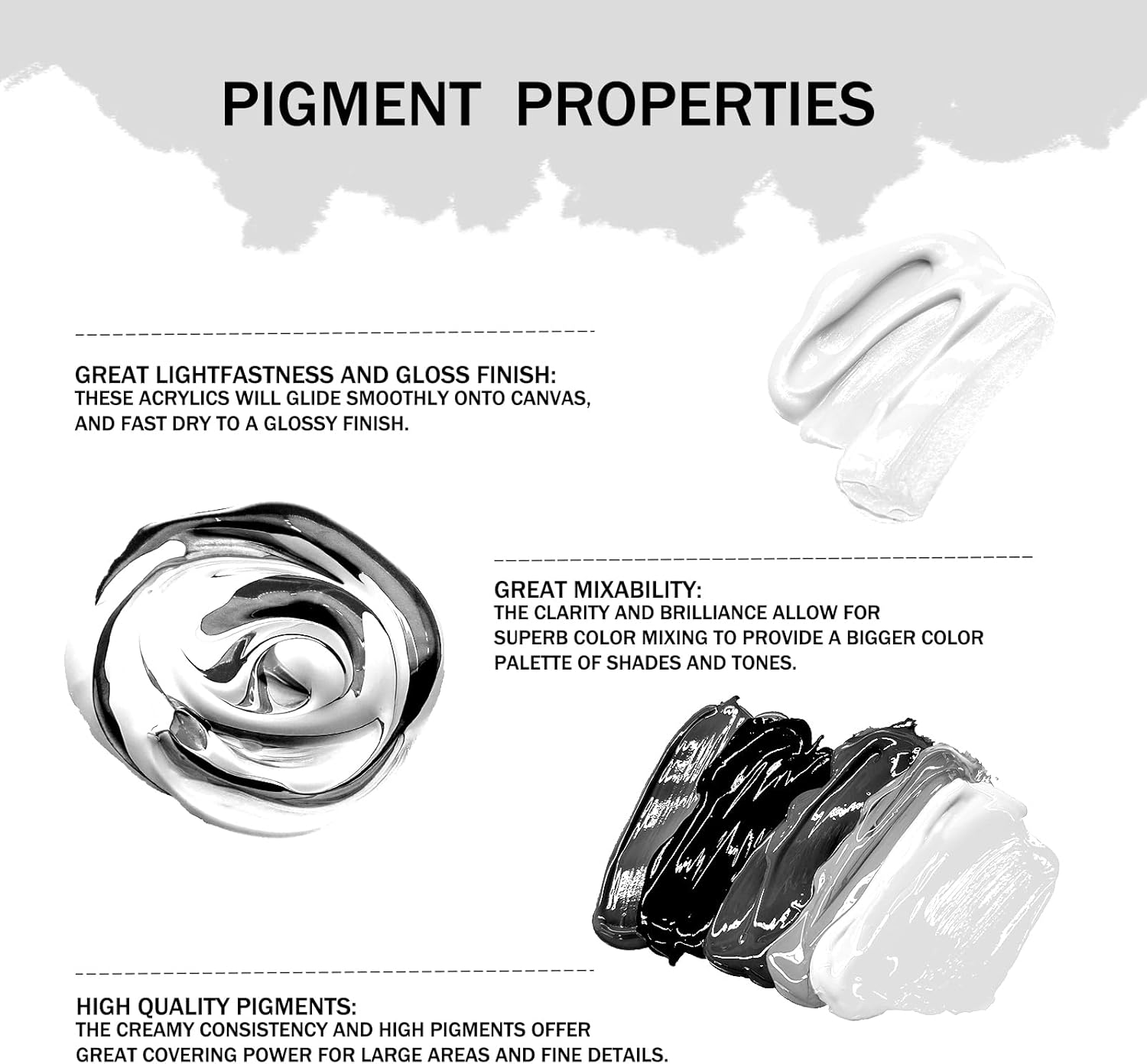 Thumbnail 2 de Artecho Acrylfarbe Titanweiß 500 ml Acrylfarbe 🎨