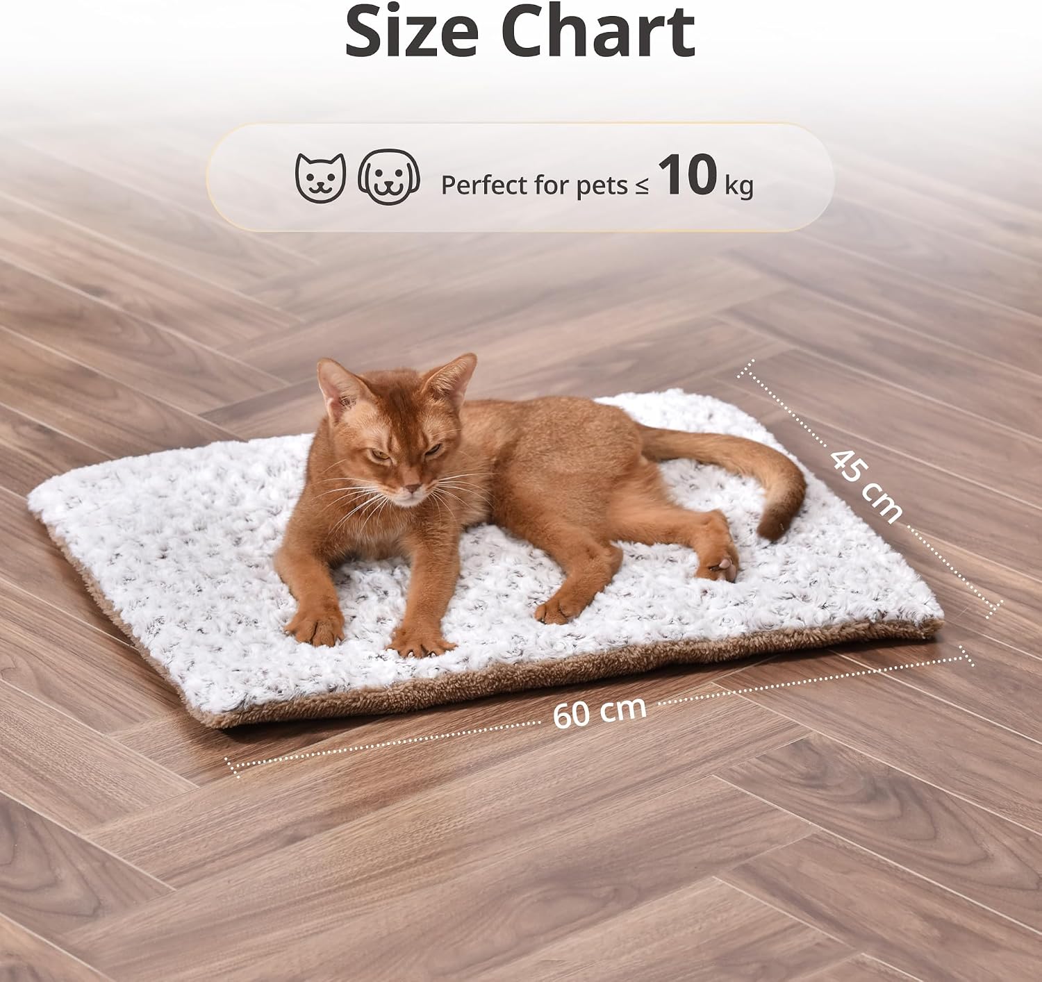 Thumbnail 5 de Petace Self Heating Cat Bed Mat 60x45