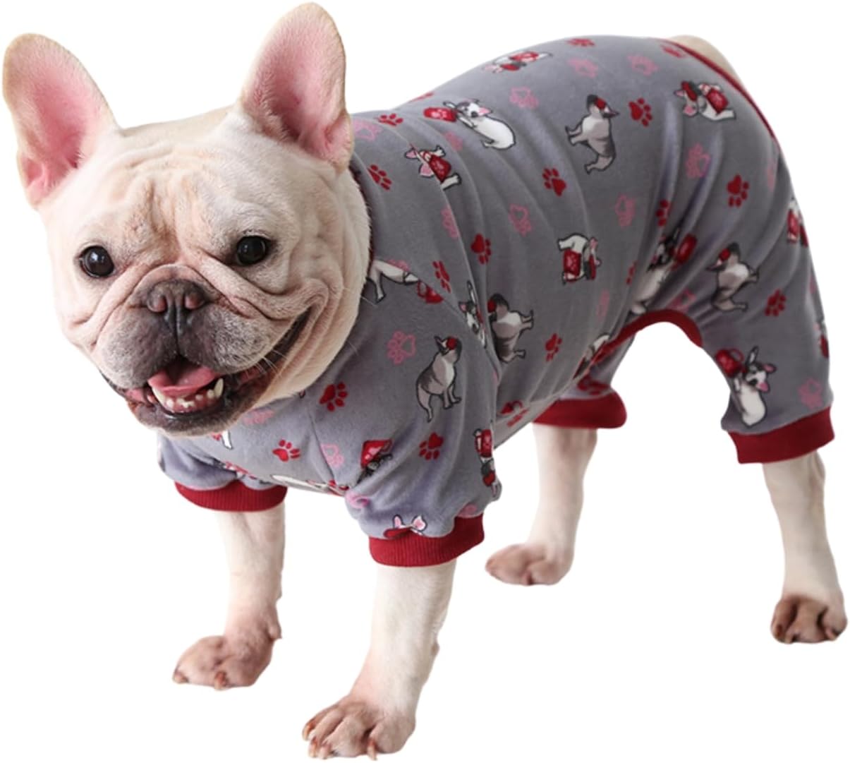 Thumbnail 6 de Dog pyjamas jumpsuit for fat dogs, Dark Blue M