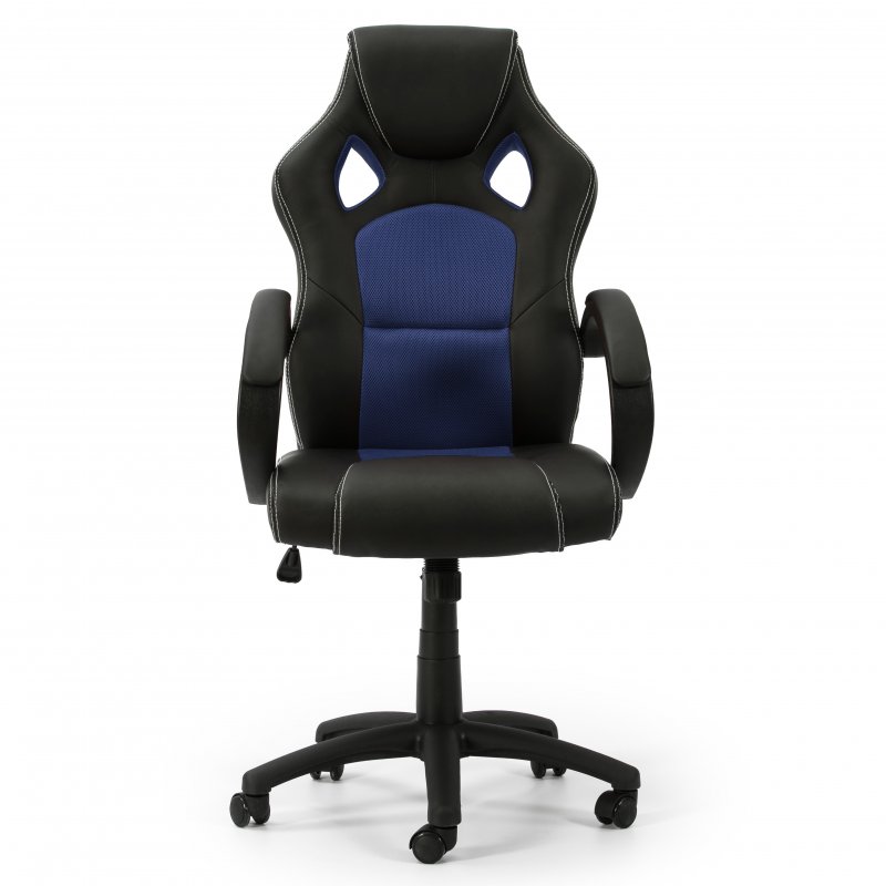 Thumbnail 3 de VS Venta-Stock Hamilton Silla de oficina reclinable negro/azul
