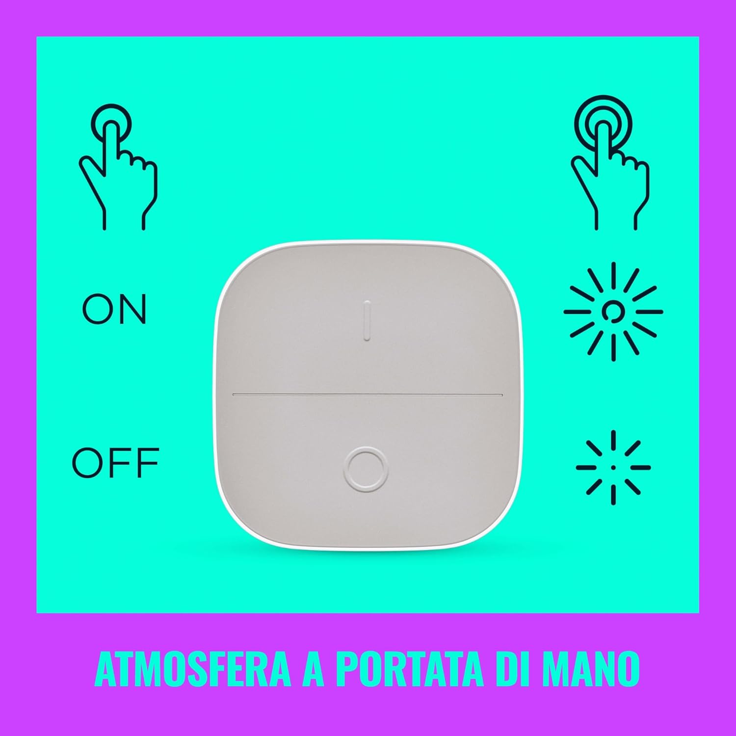 Thumbnail 3 de WiZ Smart Button WiFi: interruttore portatile Smart con SpaceSense e controllo vocale