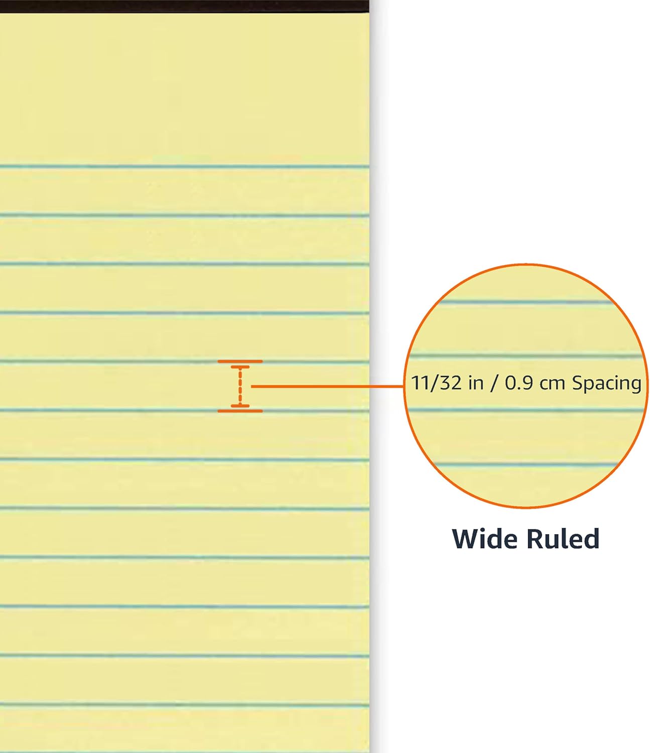 Thumbnail 2 de Amazon Basics Letter Pad 21.6 × 29.8 cm, 12 pack 📚