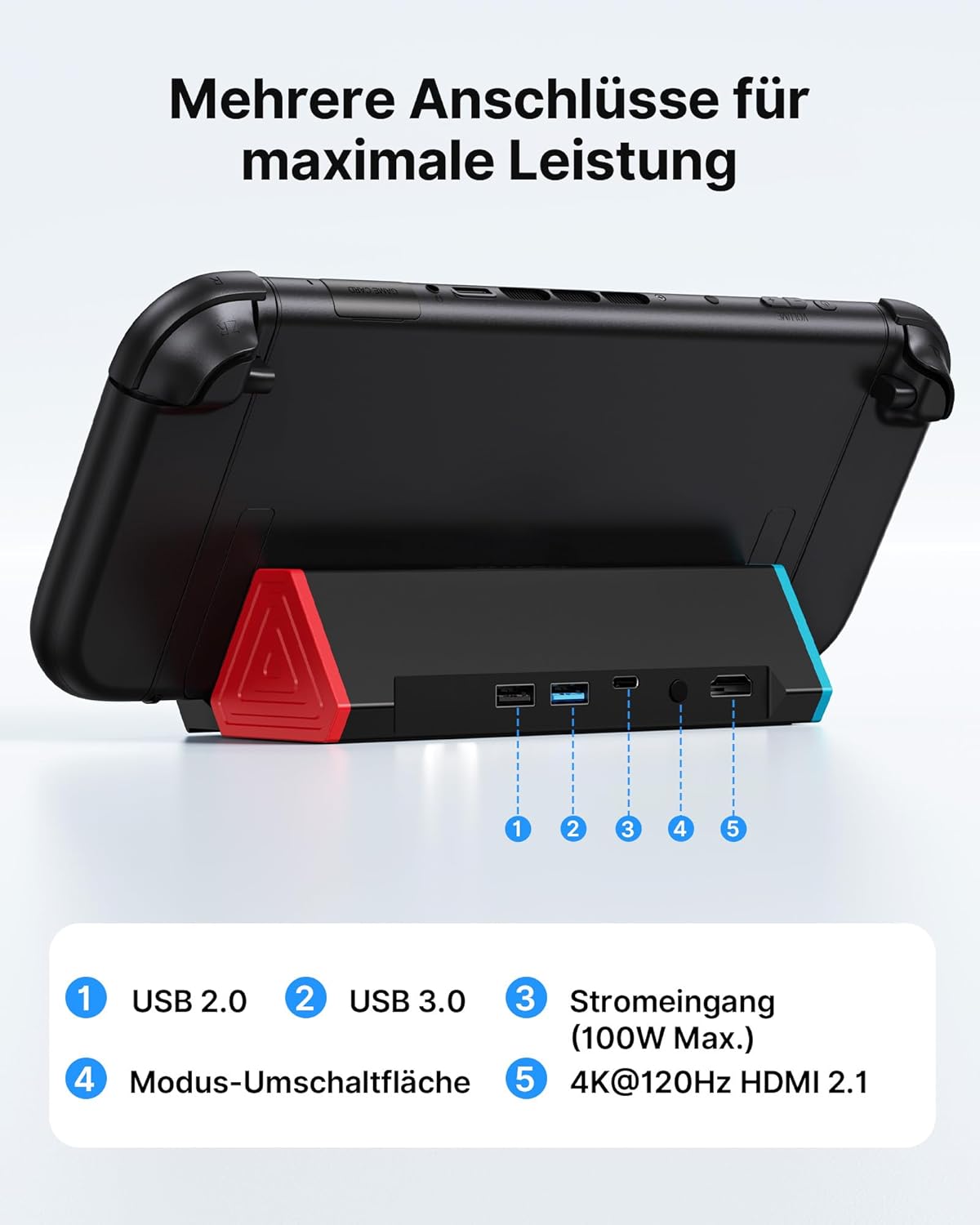 Thumbnail 6 de Antank Switch 2 Dock – Kompatibel ausschließlich mit Nintendo Switch 2 (2025)