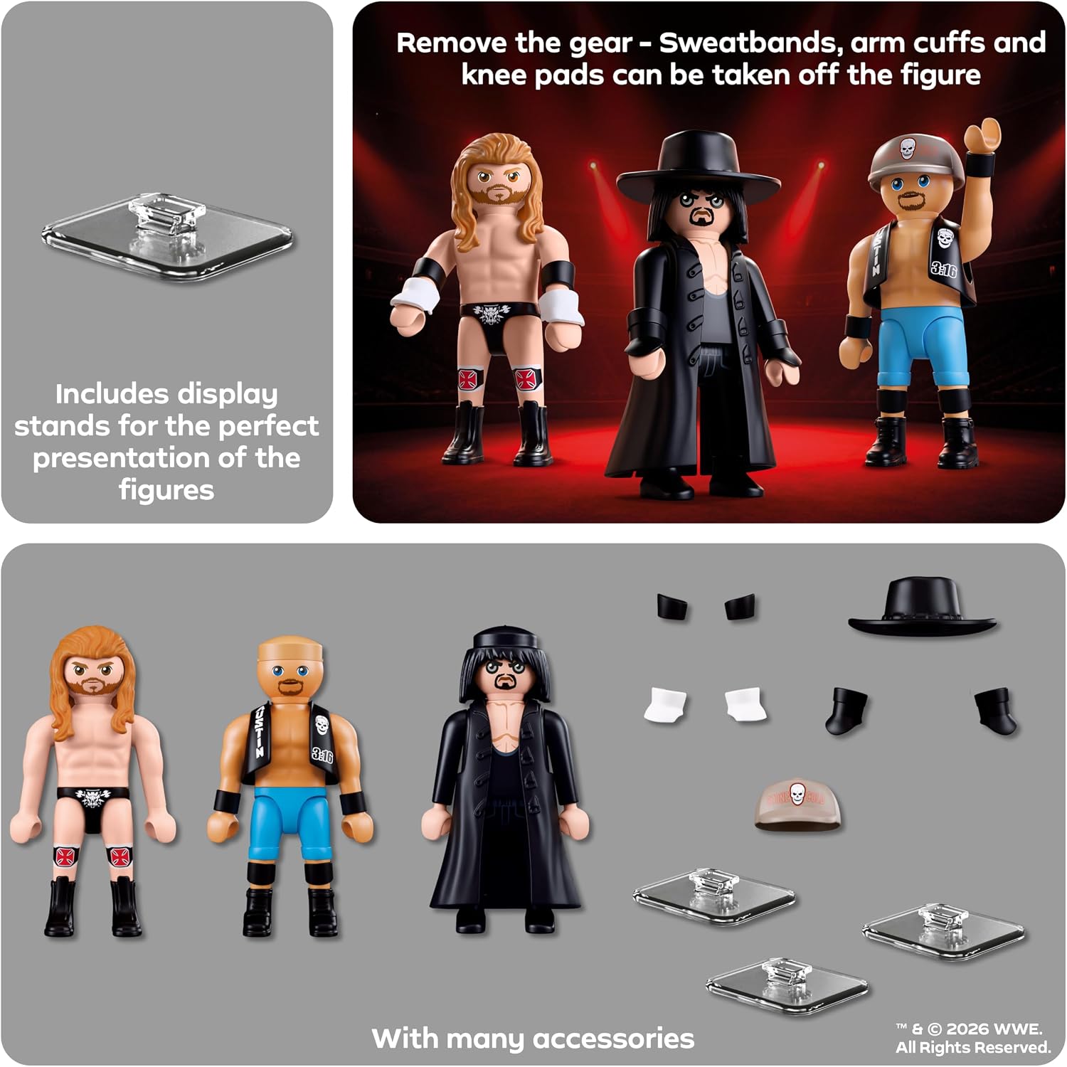 Thumbnail 2 de PLAYMOBIL x WWE figure multipack