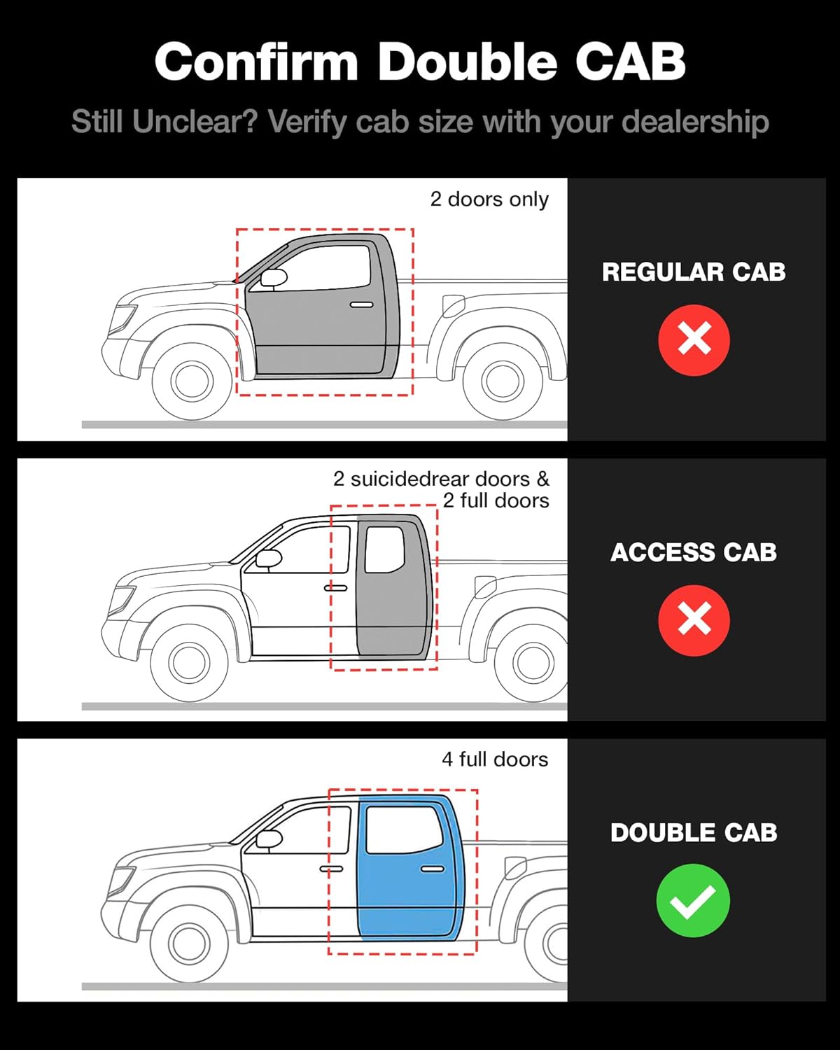 Thumbnail 3 de 3W Floor Mats Toyota Tacoma 2016-2023, TPE Fit
