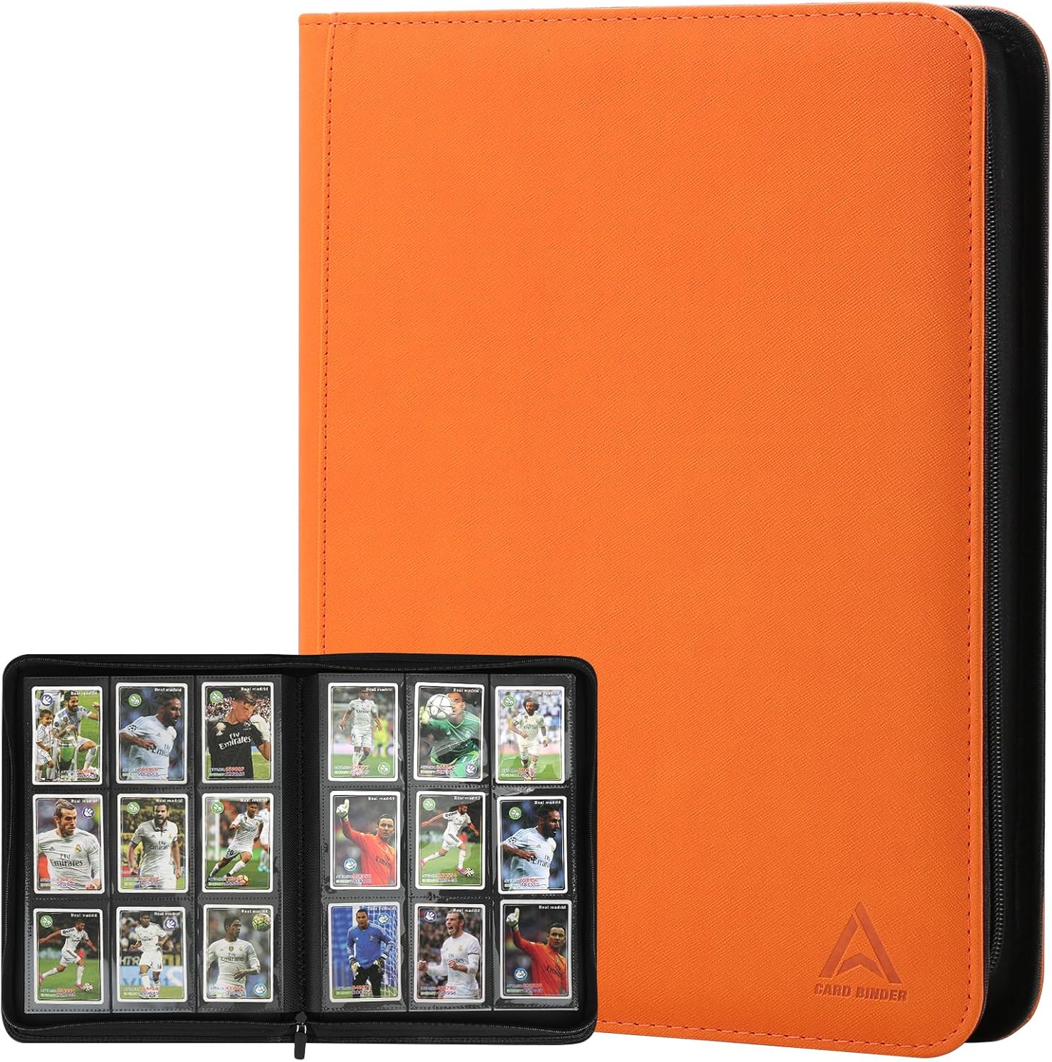 Thumbnail 6 de Arkeiliy Card Binder 9 Pocket: Double-Sided, 540-Card Capacity, Premium Zipper in Black