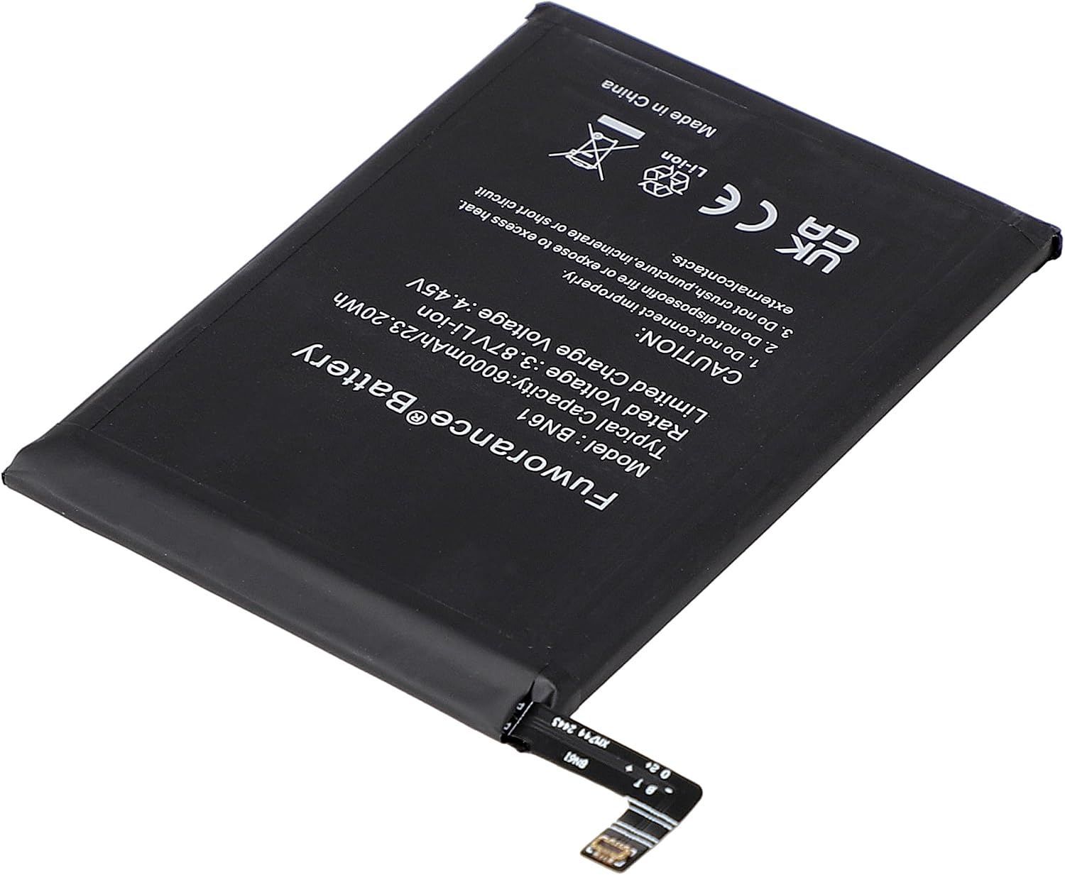 Thumbnail 6 de Fuworance 6000mAh BN61 Replacement Battery for Xiaomi Poco X3