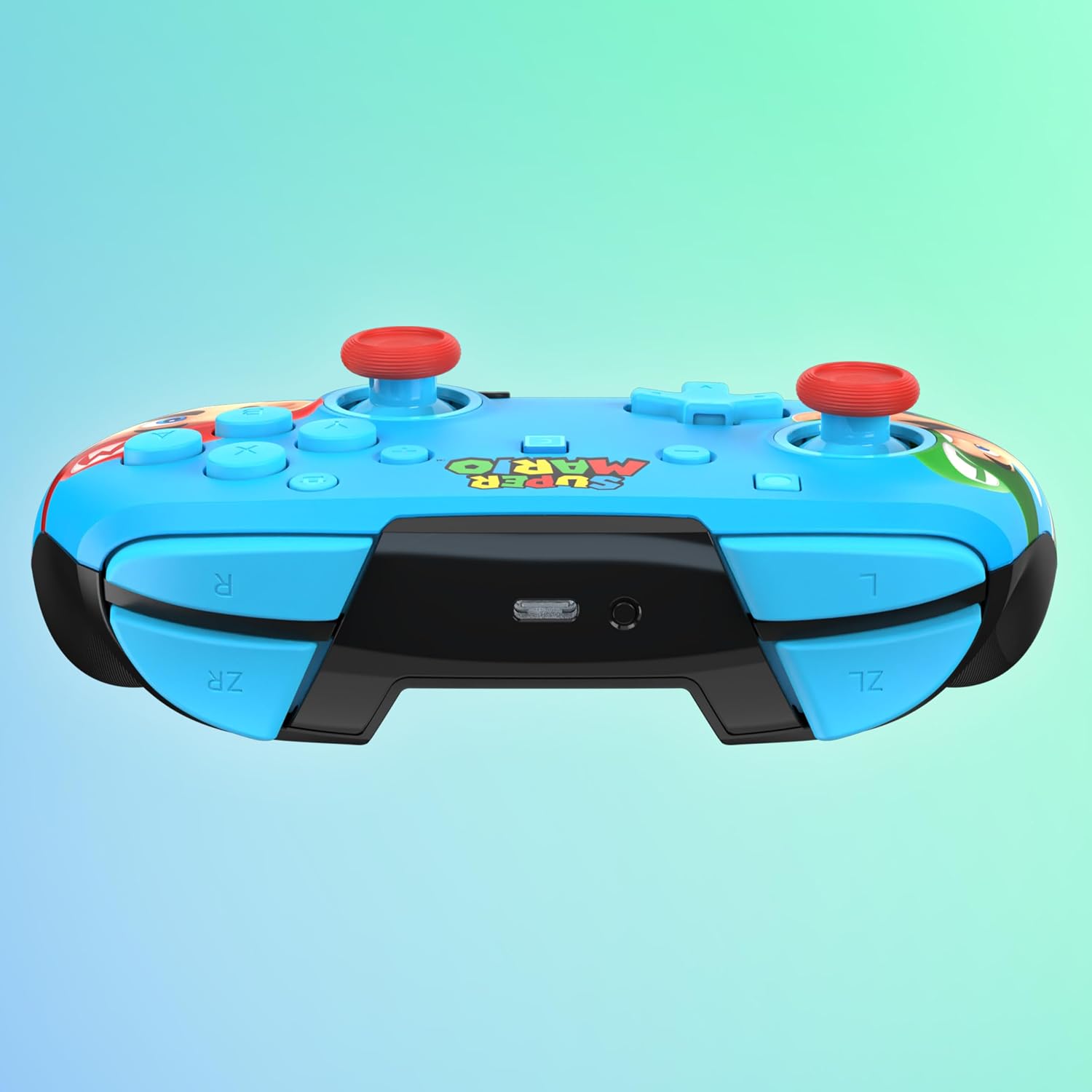 Detalle 2 de Turtle Beach Rematch Wireless Controller: Mario and Luigi – Officially Licensed for Nintendo Switch 2
