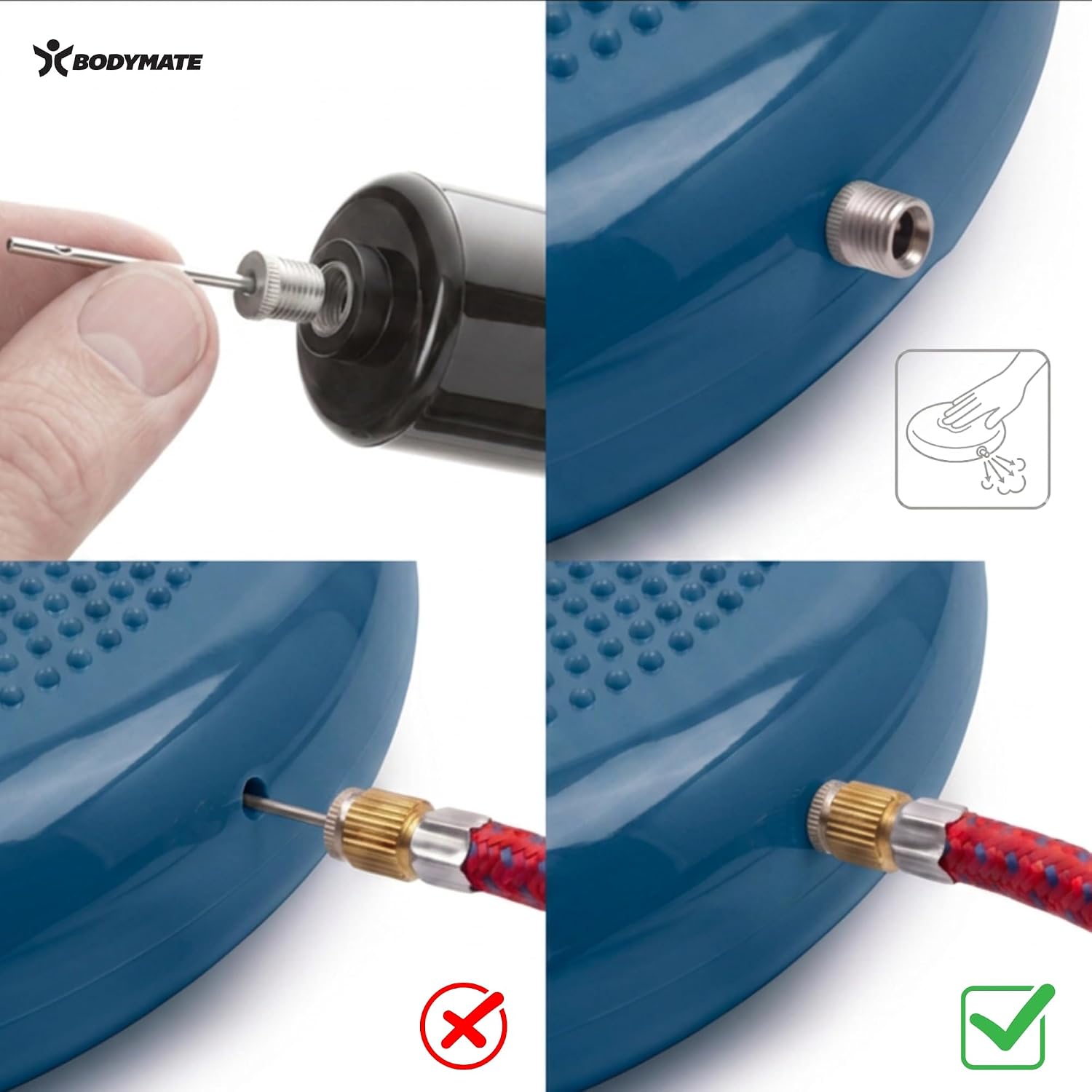 Detalle 1 de BODYMATE Balance Kissen 34 cm für Core-Training
