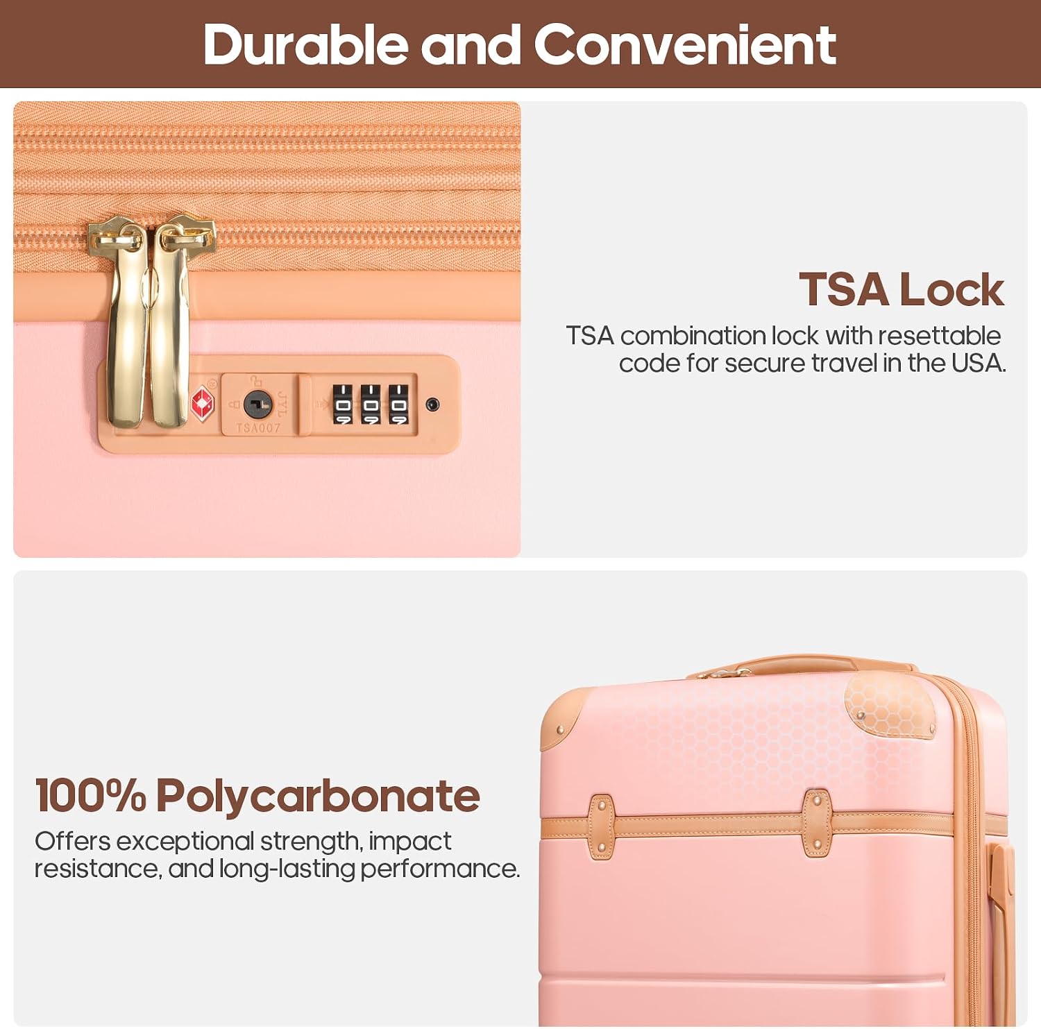 Thumbnail 4 de Carry-On Luggage Set 20-Inch