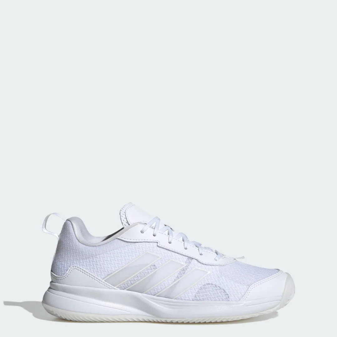 Detalle de Zapatilla de tenis Avaflash de Adidas: comodidad y estilo en blanco para entrenos y partidos