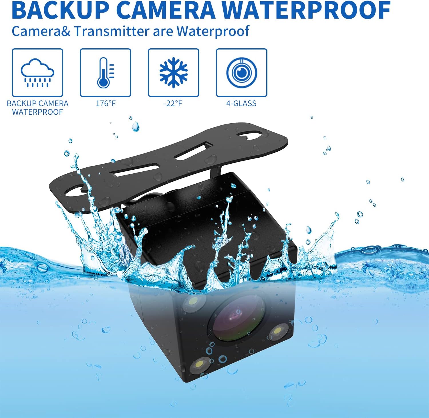 Thumbnail 4 de Kairiyard Backup Camera with 5-inch Monitor