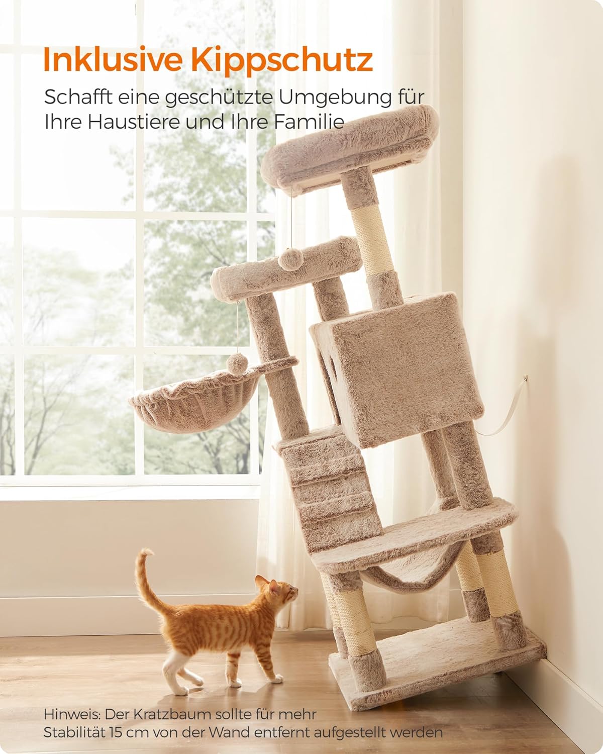 Thumbnail 6 de Feandrea Kratzbaum 135 cm für große Katzen
