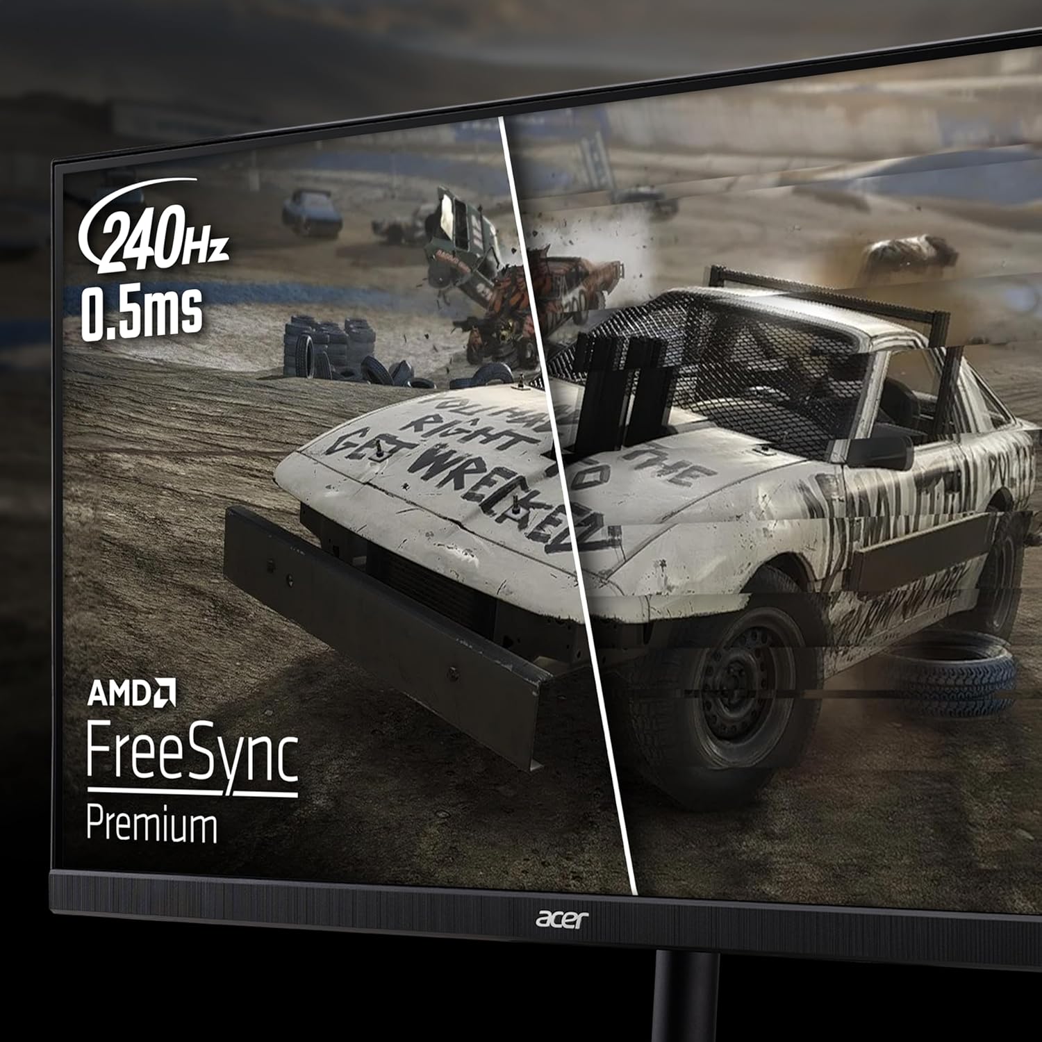 Thumbnail 4 de acer Nitro XV272UW2bmiiprfx 27-inch QHD 240Hz gaming monitor