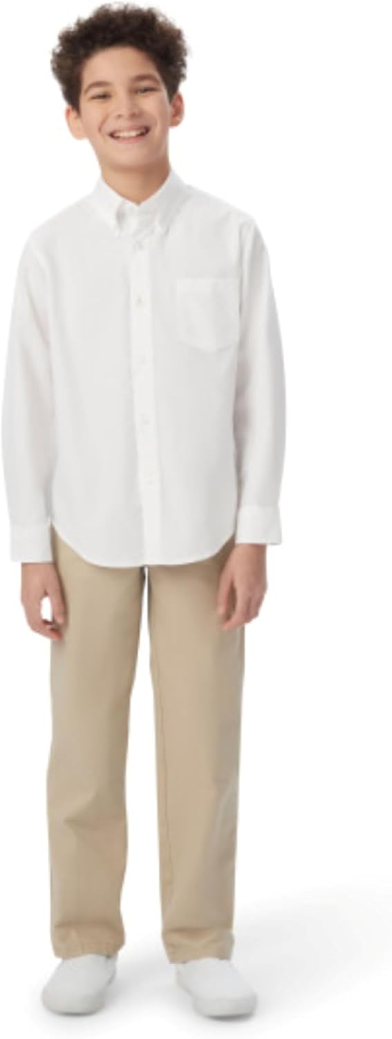 Detalle de Chemise boutonnière French Toast SE9002 pour garçon – uniforme scolaire (pack de 1)