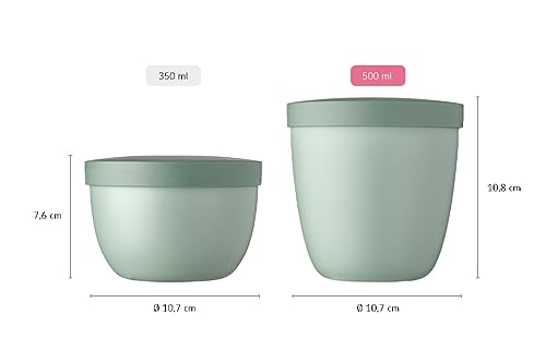 Thumbnail 4 de Mepal Snackpot Ellipse 🚀 - Recipiente para Aperitivos 500 ml