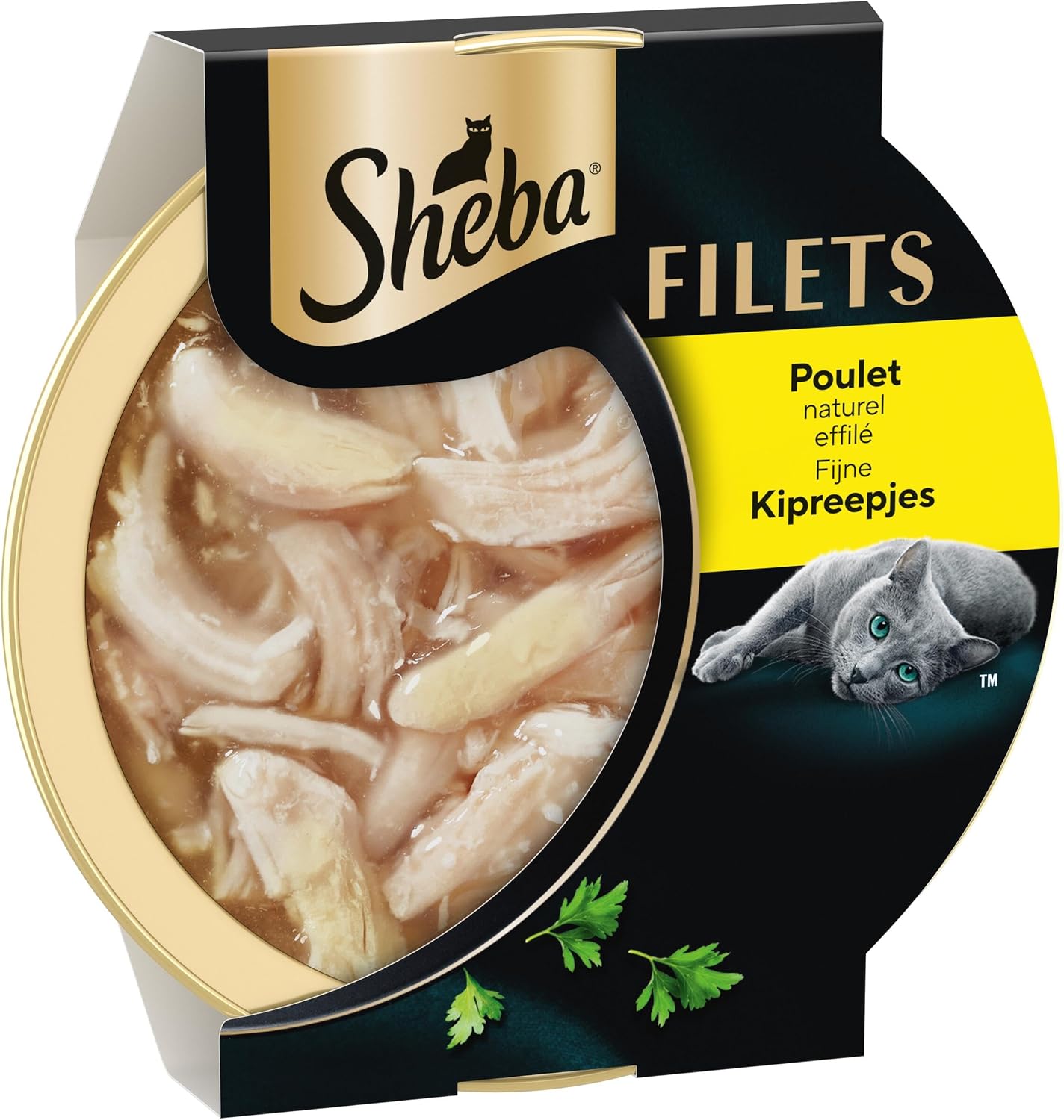 Thumbnail 1 de SHEBA Filets Nourriture pour Chat Adulte au Poulet en Sauce — 32 barquettes de 60 g
