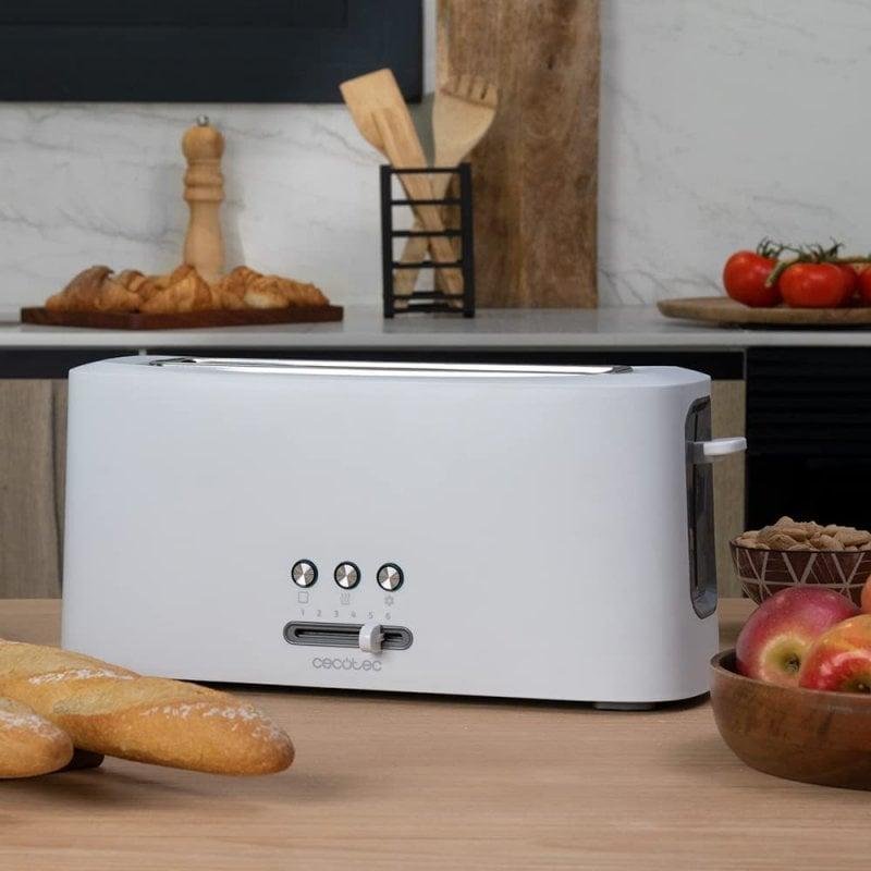 Thumbnail 2 de Cecotec Toast&Taste 10000 Extra White 980 W tostadora blanca
