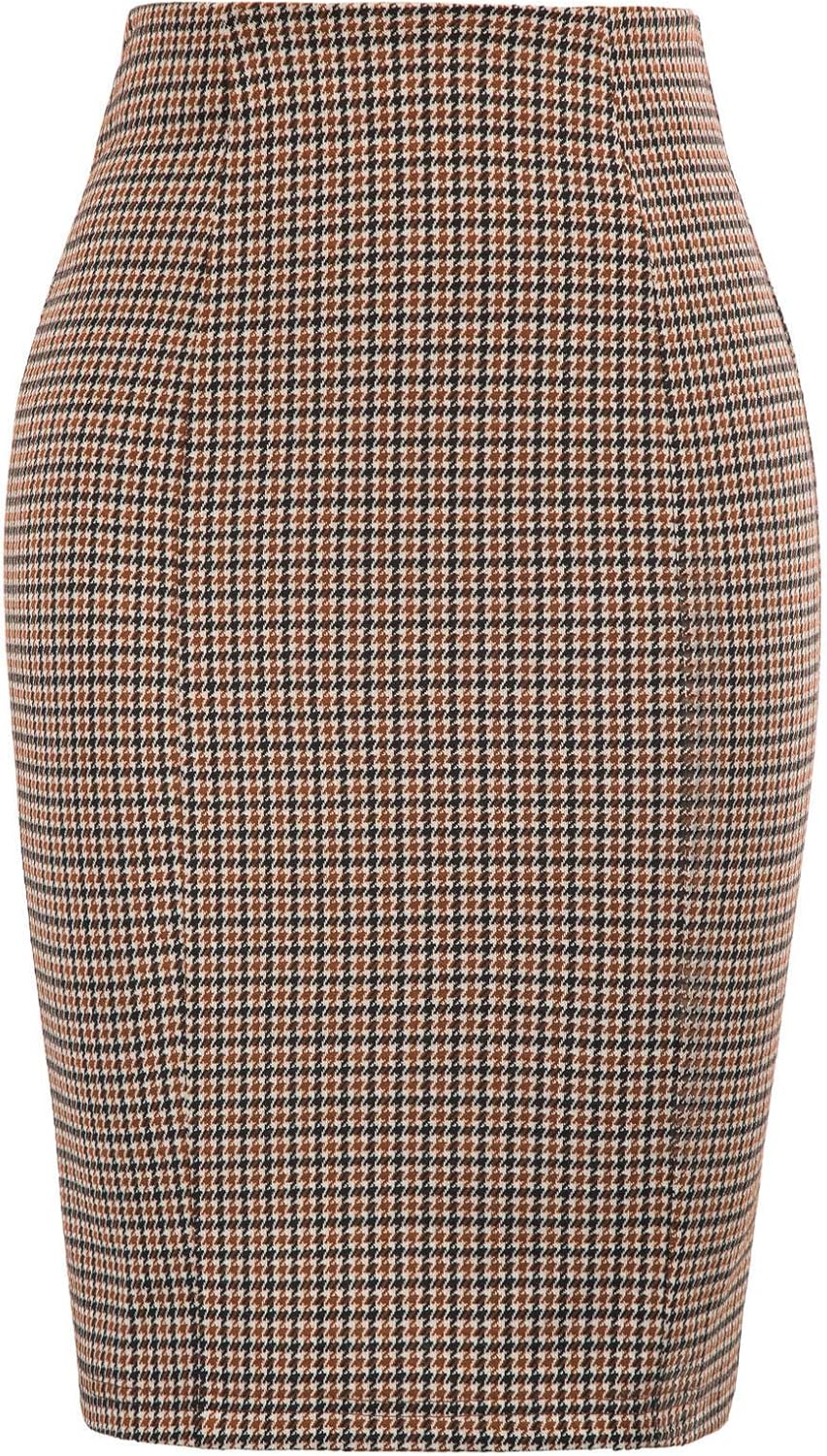 Detalle de Kate Kasin Plaid Pencil Skirt