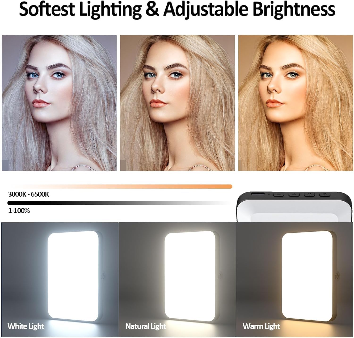 Detalle 2 de XINBAOHONG Selfie Light Clip