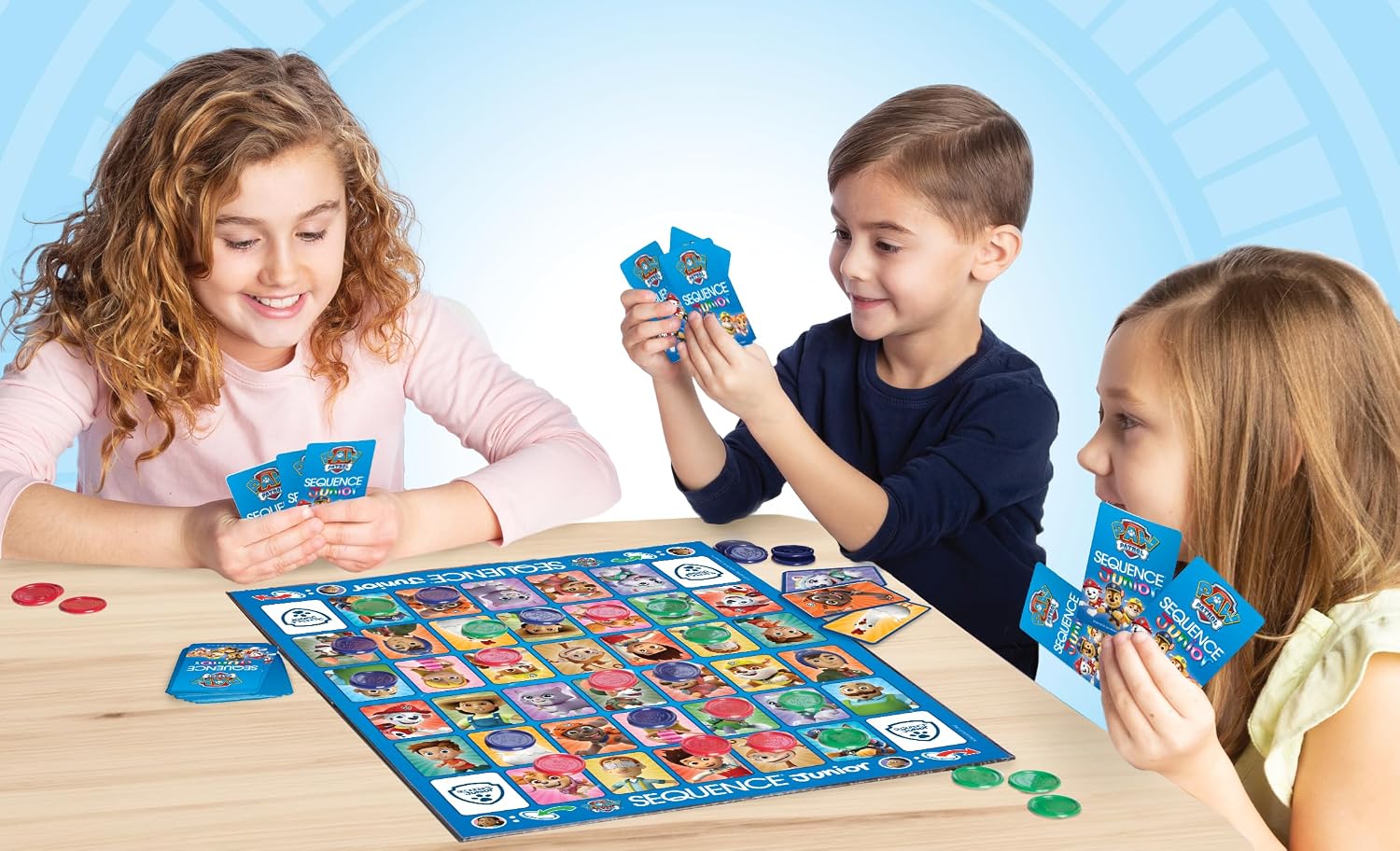 Detalle 2 de Goliath Sequence 932016 Paw Patrol Junior family game, multicolour