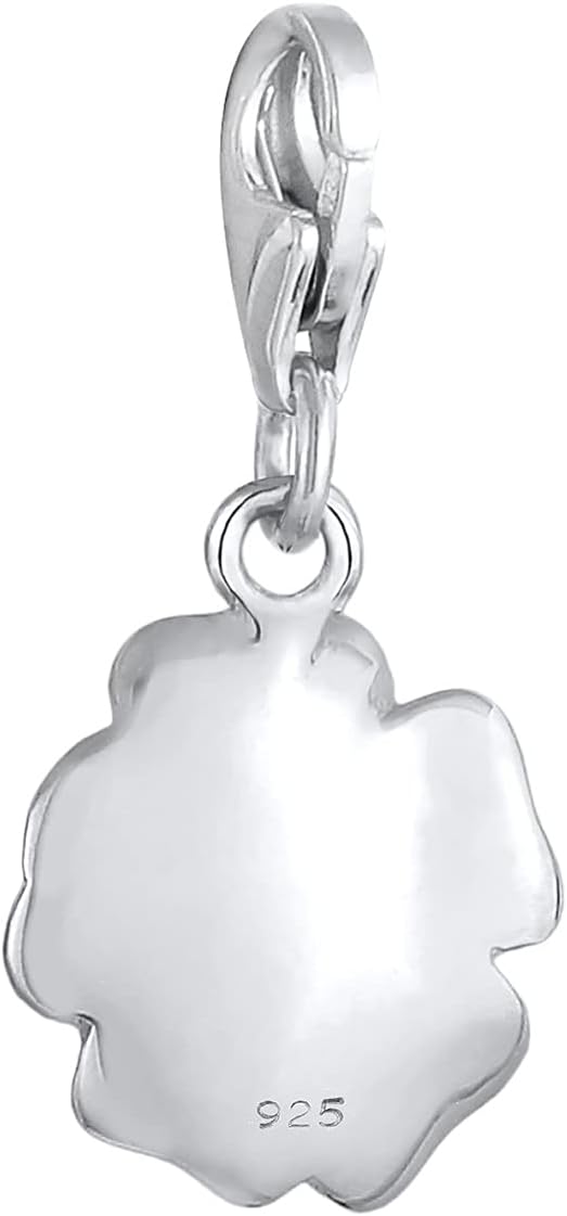 Thumbnail 2 de Nenalina Rose Karabiner Charm Anhänger aus 925 Sterling Silber (713019-000) für Bettelarmband