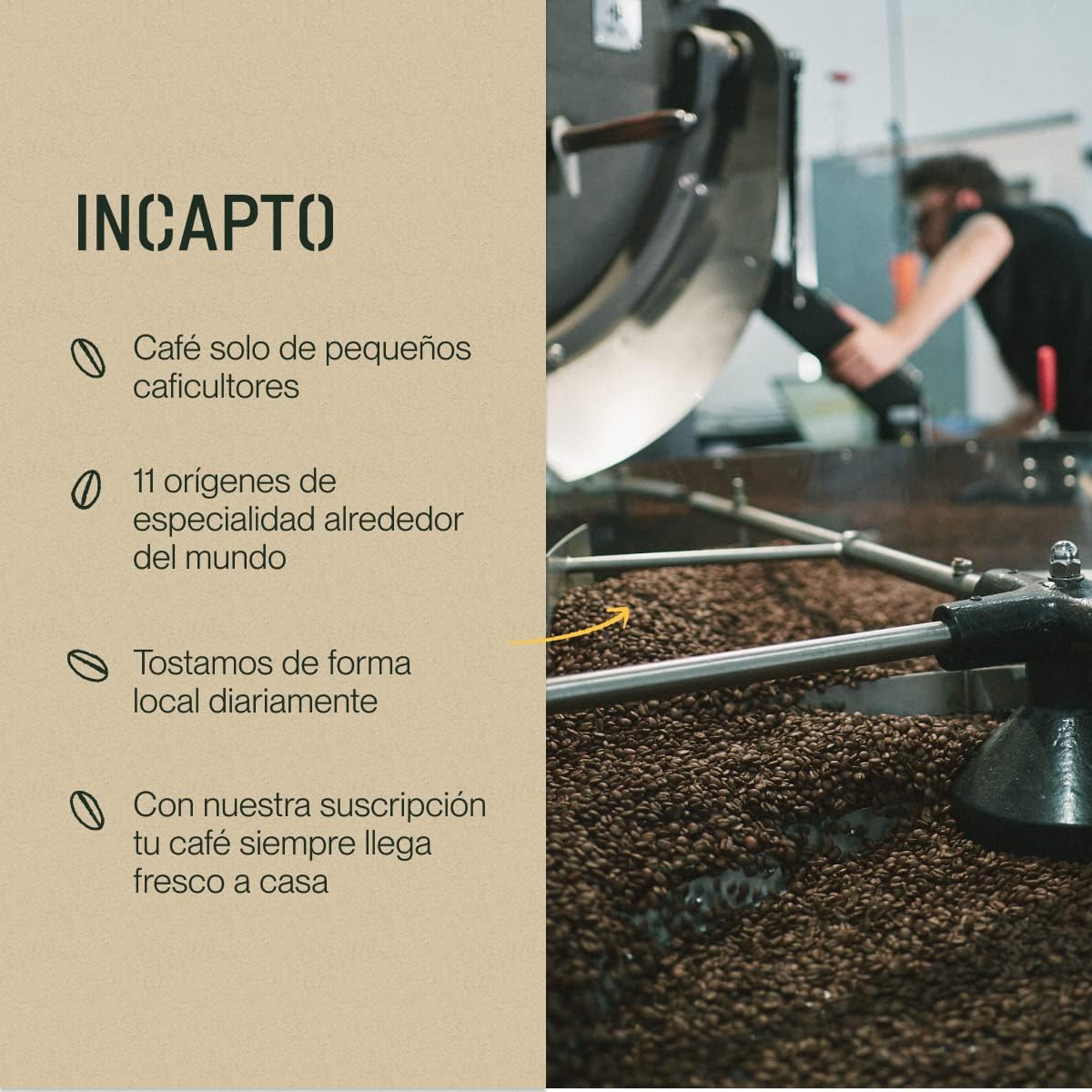 Thumbnail 5 de Incapto Café En Grano Rwanda 1kg ☕️ Especialidad SCA 86