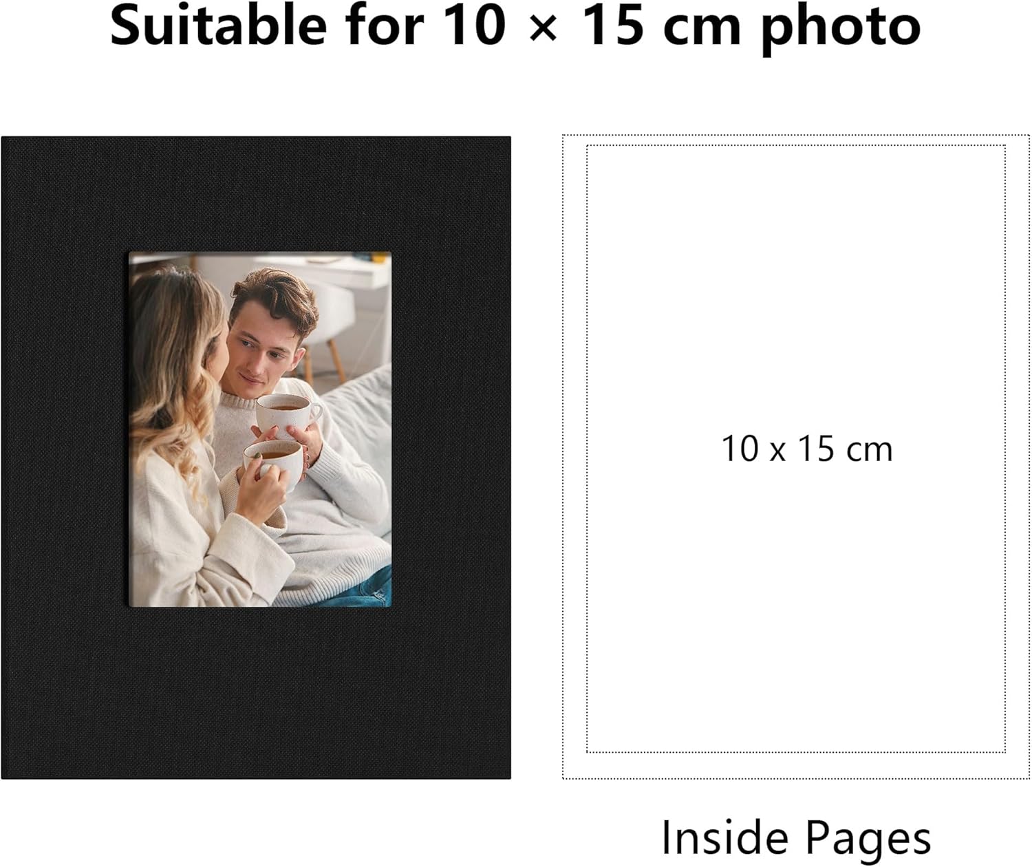 Thumbnail 1 de Fotoalbum klein Einsteckalbum 10×15, 100 Taschen