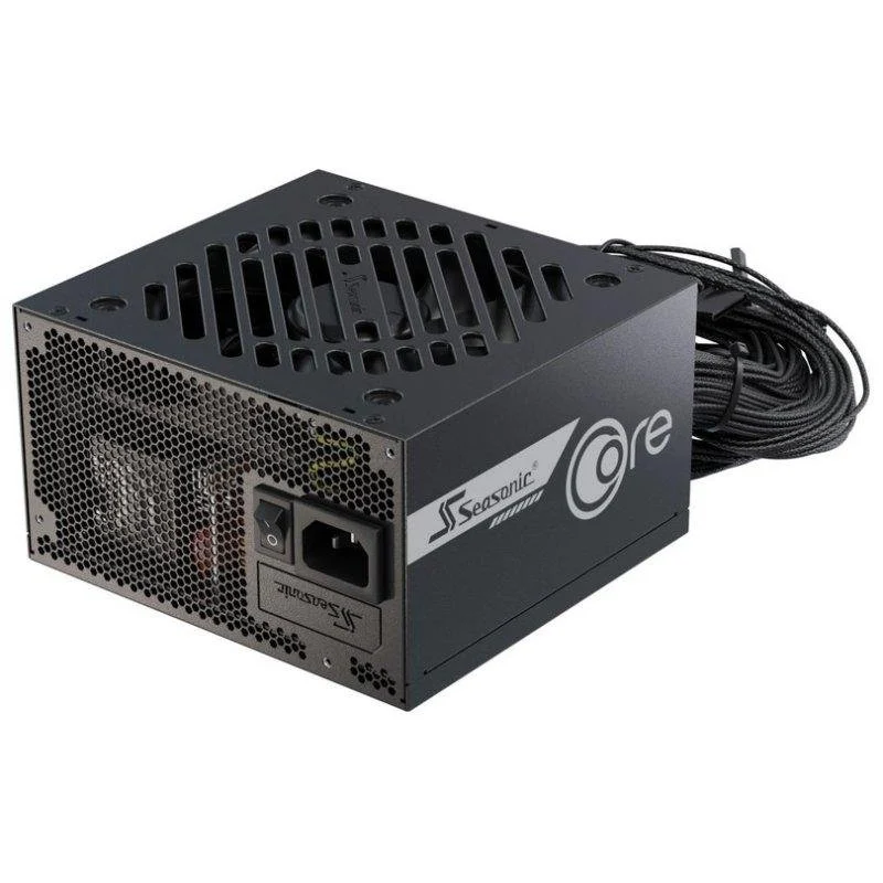 Detalle de Seasonic CORE GC-850: fuente de alimentación 850W con certificación 80 Plus Gold y compatibilidad ATX 3.1