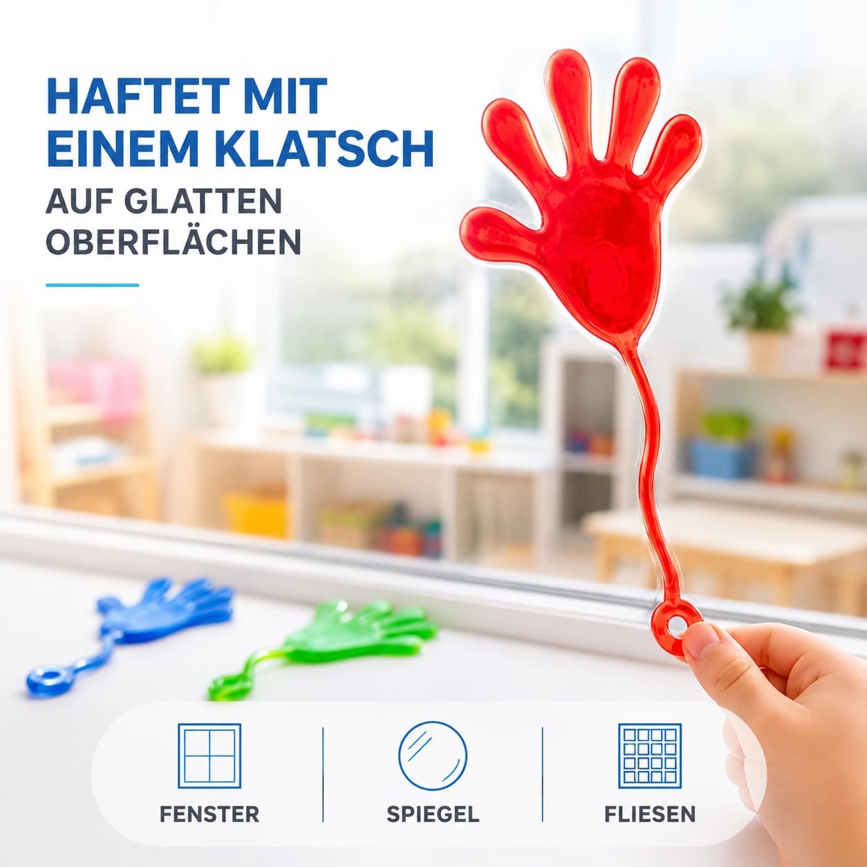 Thumbnail 4 de TK Gruppe Timo Klingler TK-67890987 kleverige speelhandjes, set van 12