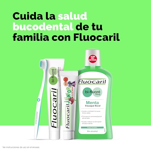Thumbnail 7 de Fluocaril Bi-Fluoré 250 mg Pasta Dentrífica Anticaries con Sabor a Menta – Pack 2x125 ml