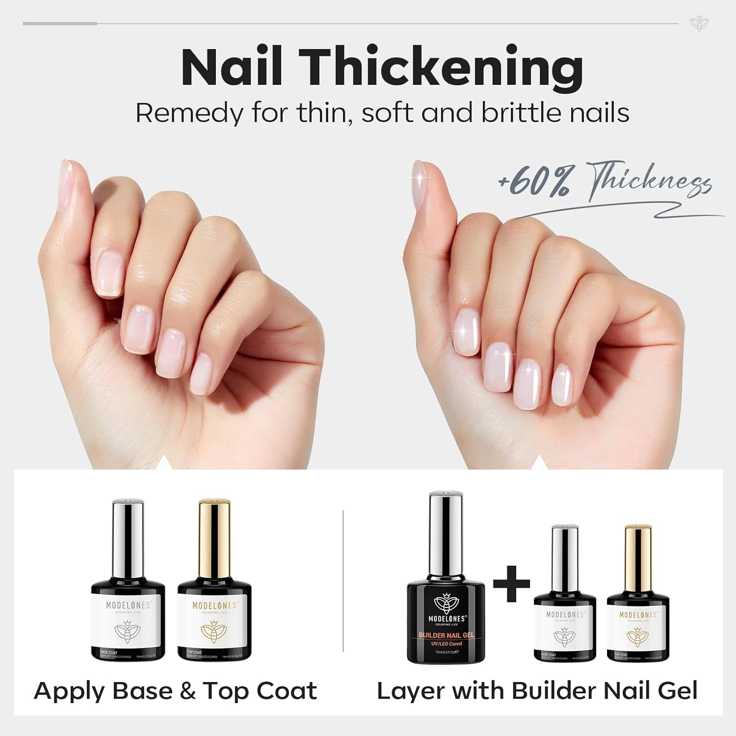 Thumbnail 2 de modelones Builder Nail Gel 15 ml 💅