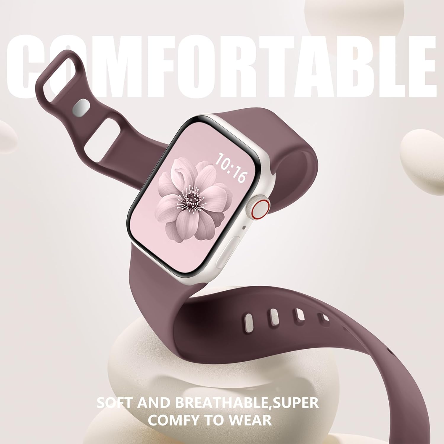 Thumbnail 1 de CeMiKa 6 Pack Sport Straps for Apple Watch 40mm