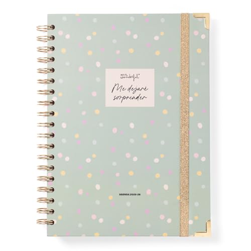 Mr.Wonderful Agenda Office 2025-26 Semanal extragrande — organización semanal