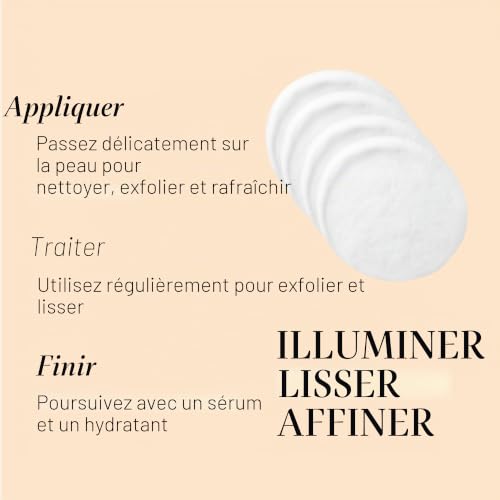 Detalle de Rodial Vit C Disques Nettoyants Éclaircissants – 50 unités, pads visage tonifiants et purifiants