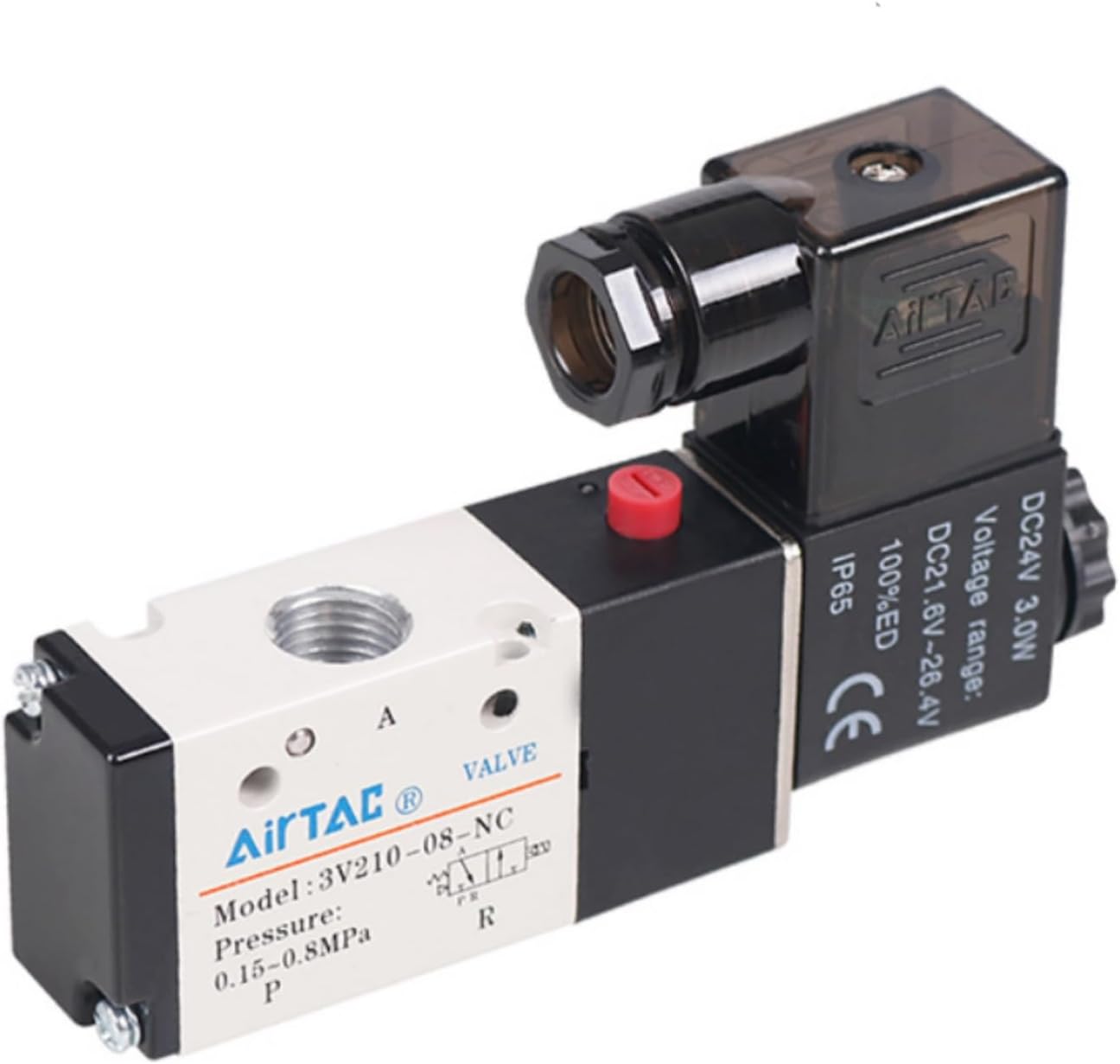 Detalle 2 de AirTAC pneumatic solenoid valve 3V210-08