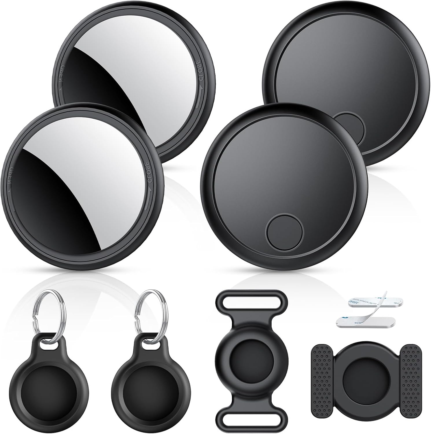 Detalle de Smart Air Traceur Tag Lot de 4 – Compatible Apple Find My (iOS uniquement)
