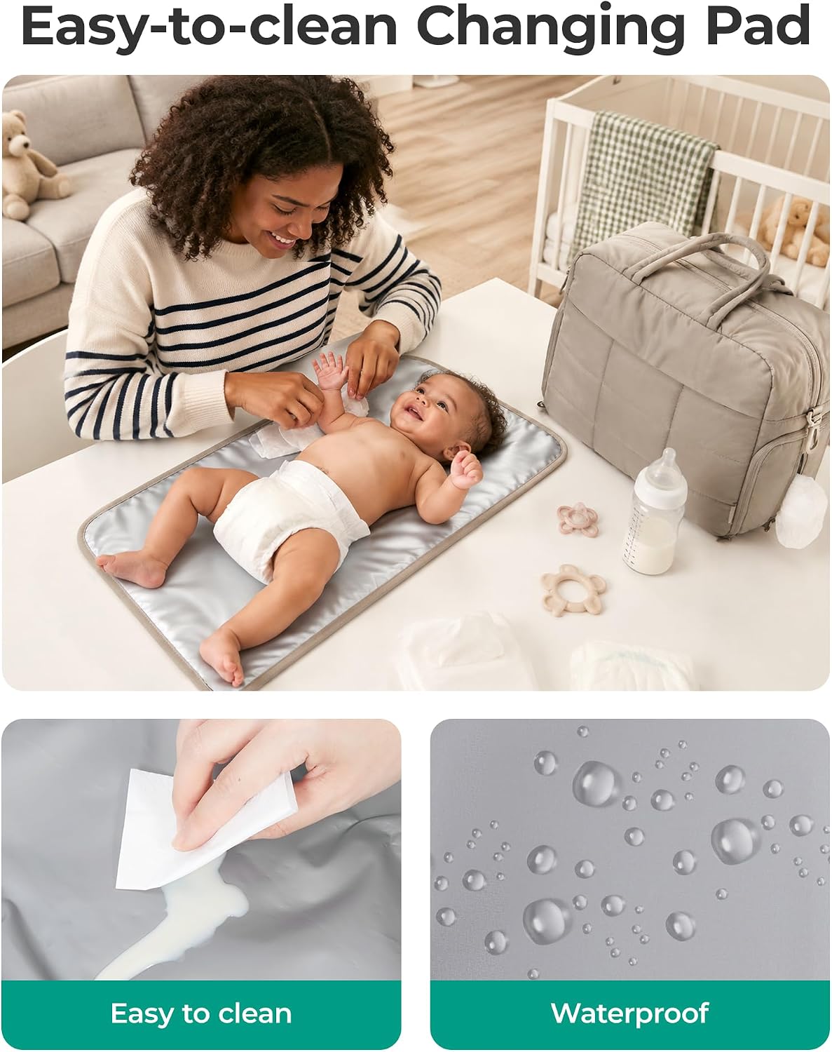 Detalle 2 de BAGSMART Diaper Bag Tote