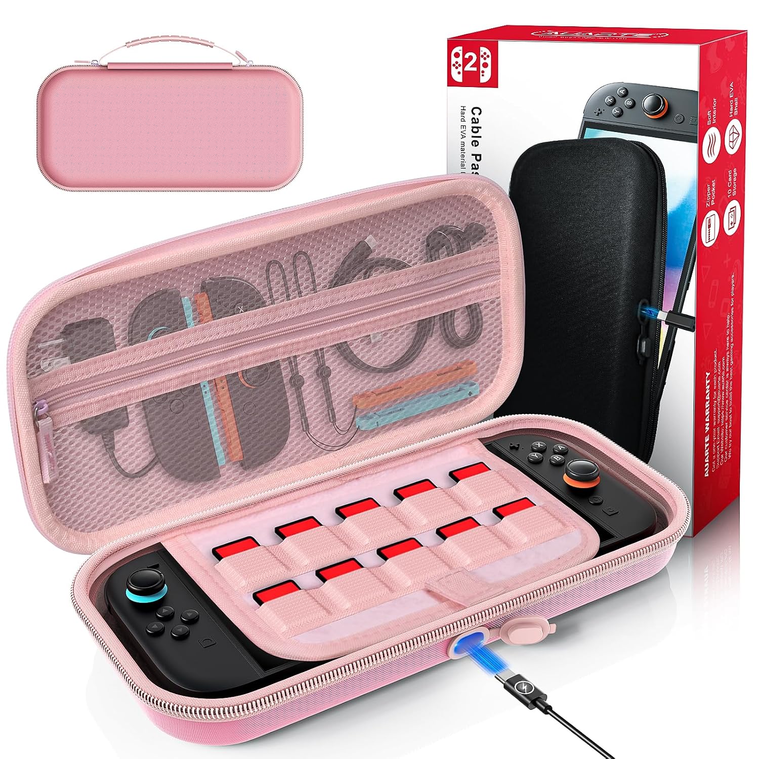 Detalle de Switch Ladetasche Tragetasche 10 Karten Eva