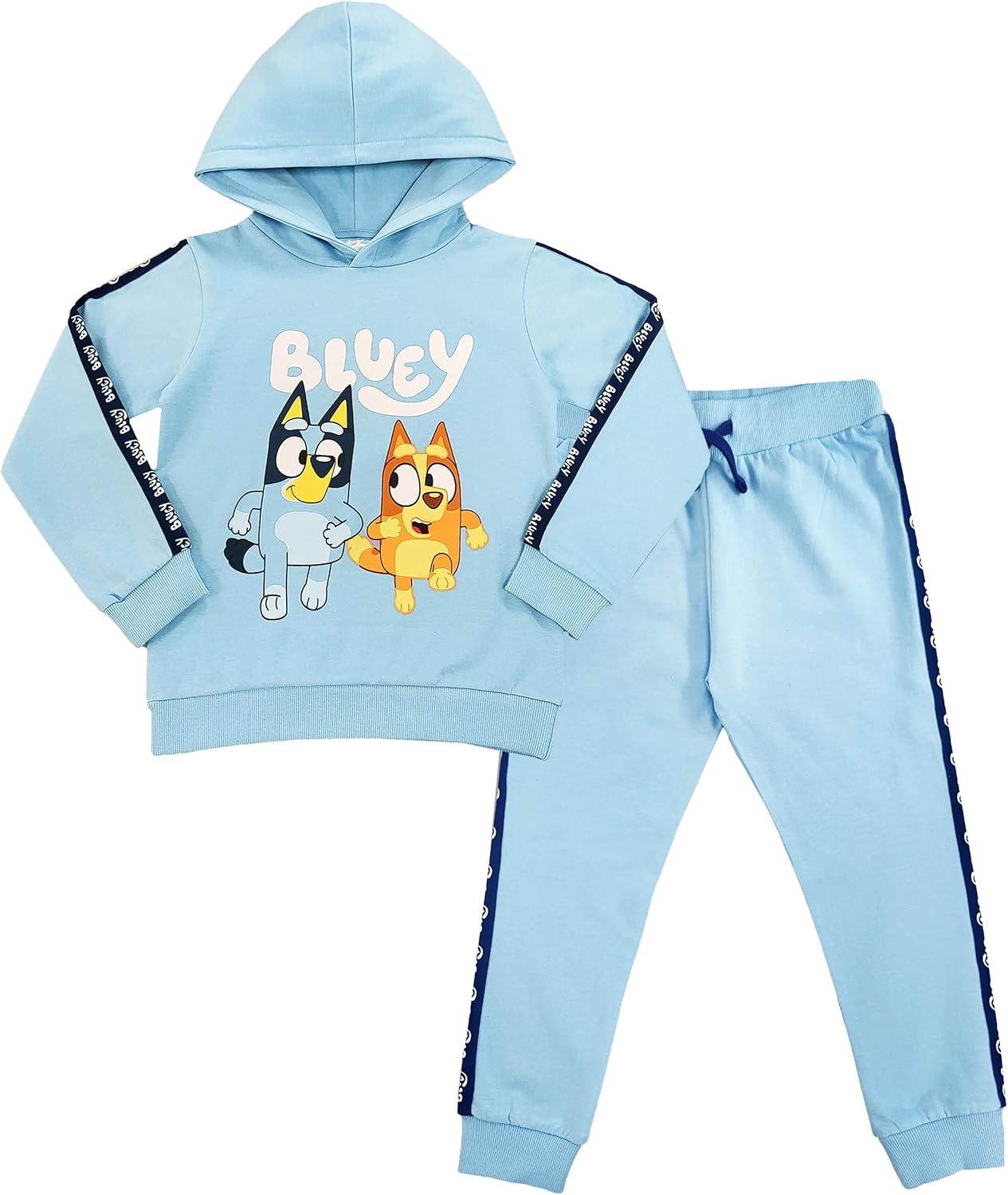 Detalle de Bluey Boys Tracksuit Hoodie Jogger Bottoms – Lounge Wear