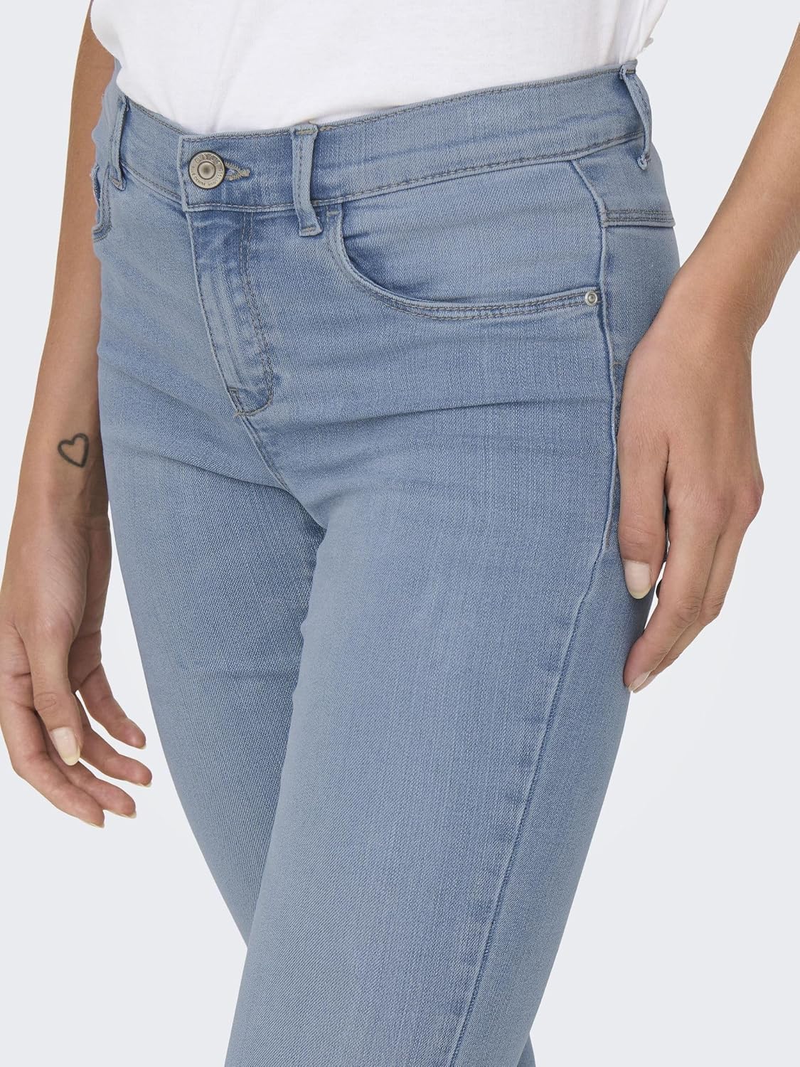 Thumbnail 5 de ONLY ONLRAIN REG Skinny DNM NOOS Damenjeans blau – figurbetont für Streetwear & Alltag