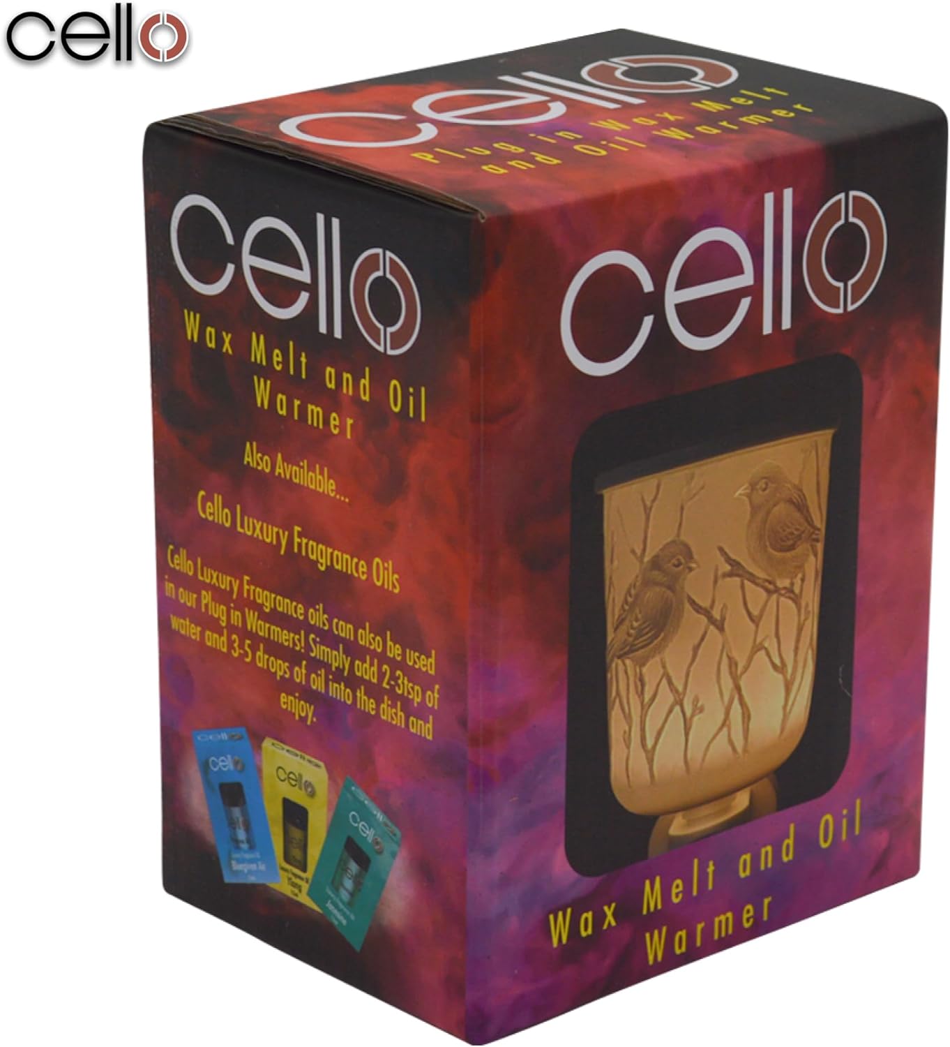 Thumbnail 6 de Cello Plug-In Wax Melt Burner with 3D Bird Design (Porcelain Electric Oil Warmer)