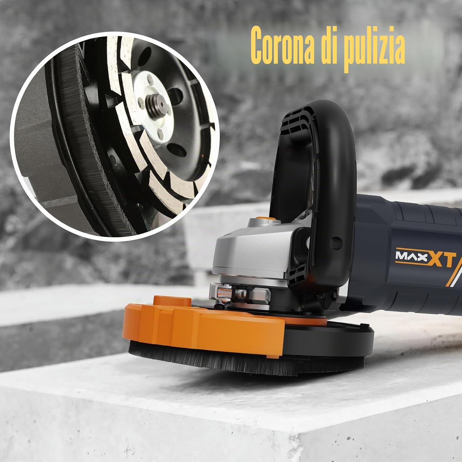 Thumbnail 3 de Levigatrice per Cemento MAXXT 1500W con aspirazione integrata e controllo polvere