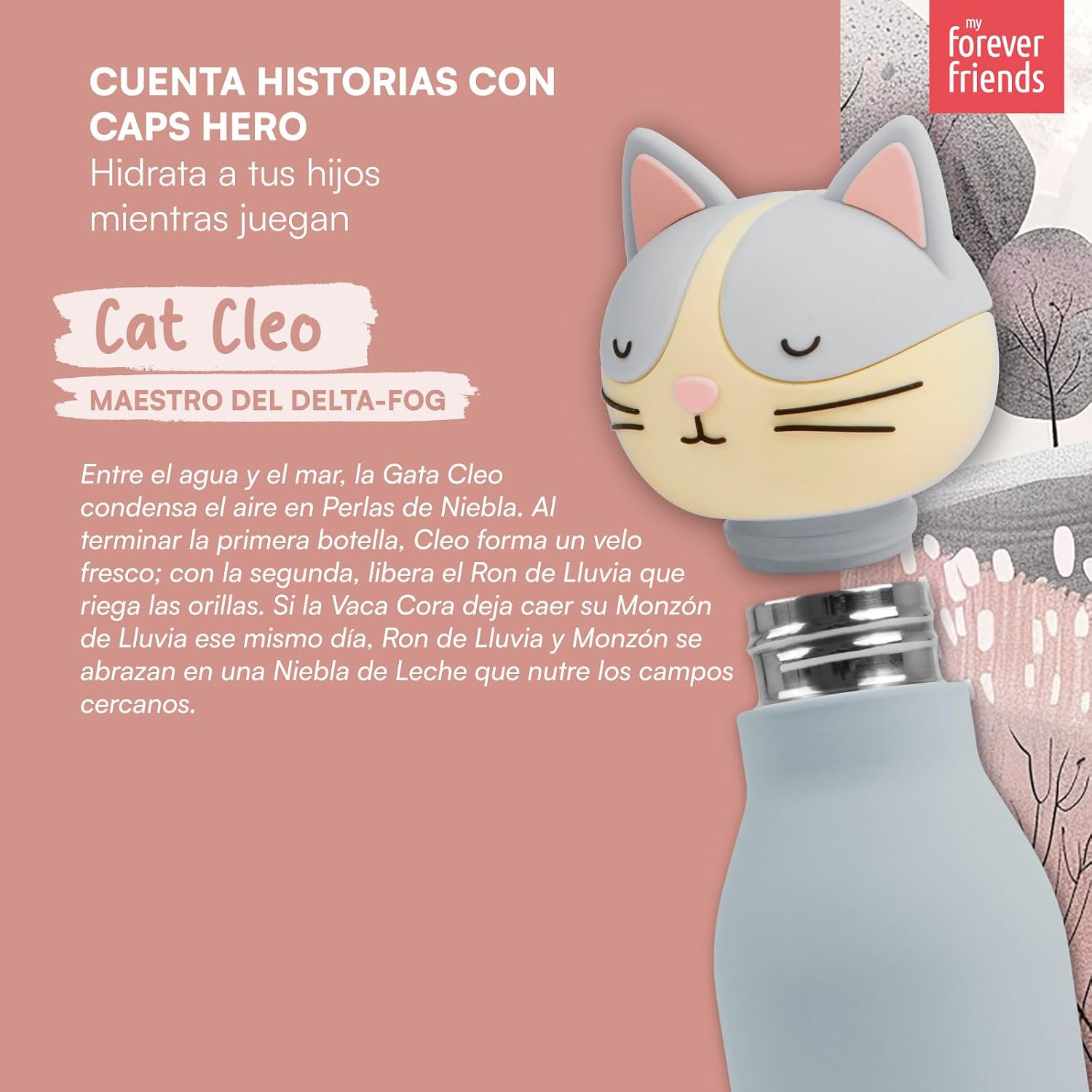 Thumbnail 3 de CapsHero Botella infantil Cat Cleo 520ml