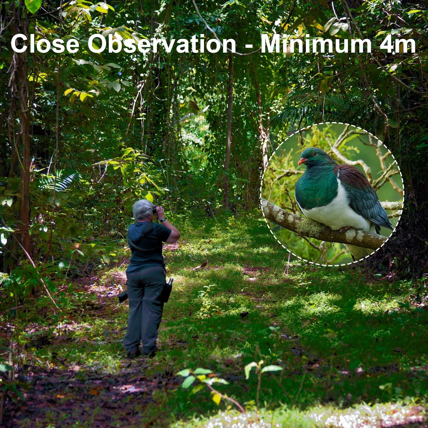 Detalle 2 de Usogood 12X52 Monocular Telescope 12x for birding