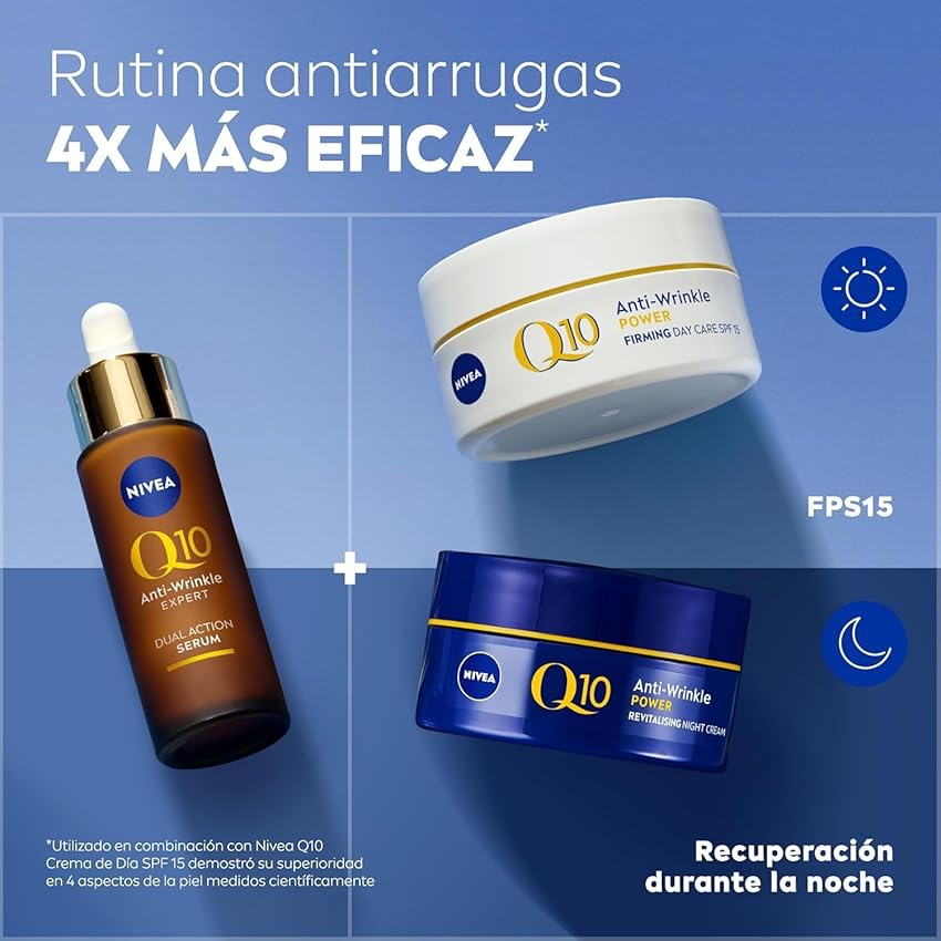 Detalle de NIVEA Q10 Antiarrugas Expert Sérum Doble Acción 30 ml