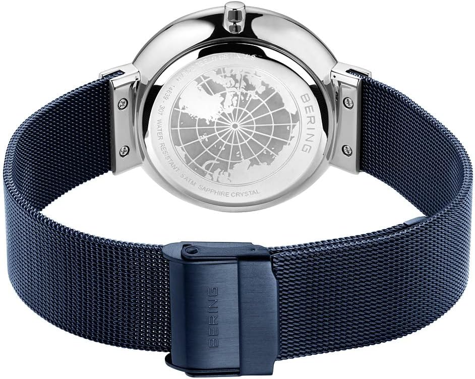 Thumbnail 6 de BERING Herren Solar Uhr 39 mm – Edelstahlgehäuse, Saphirglas, Milanaiseband, 5 ATM