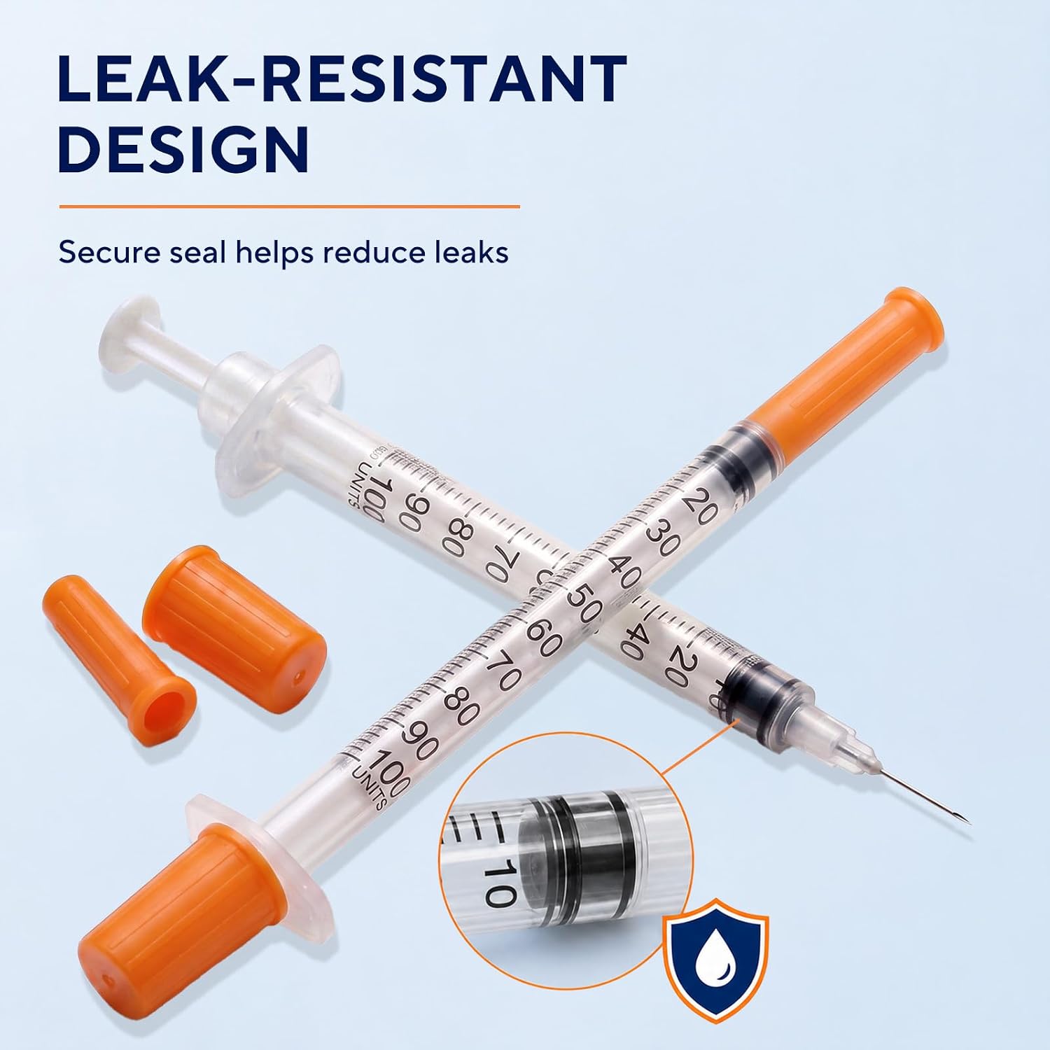 Detalle 2 de U-100 Syringe, 1 mL